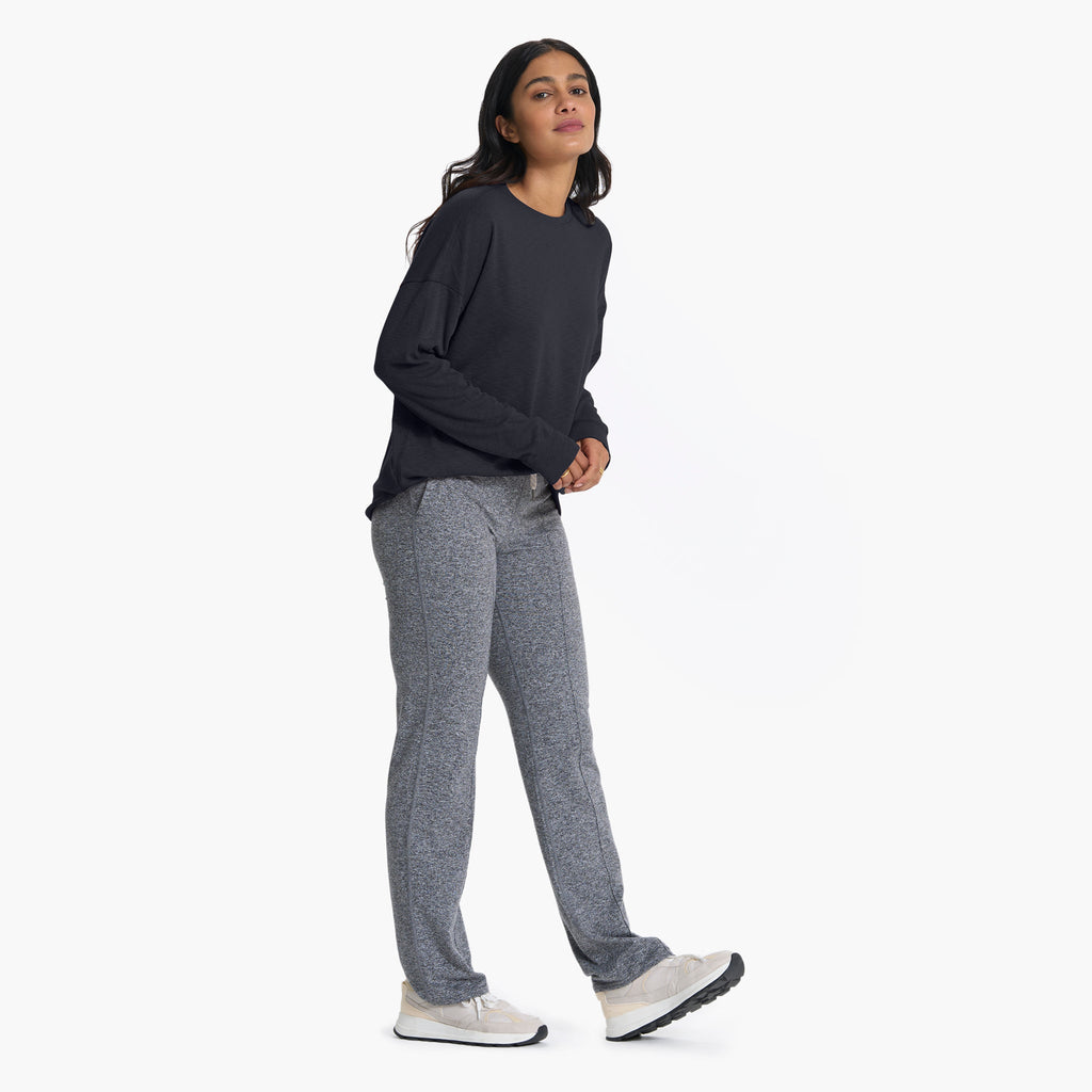 Long-Sleeve Sunrise Crew | Black
