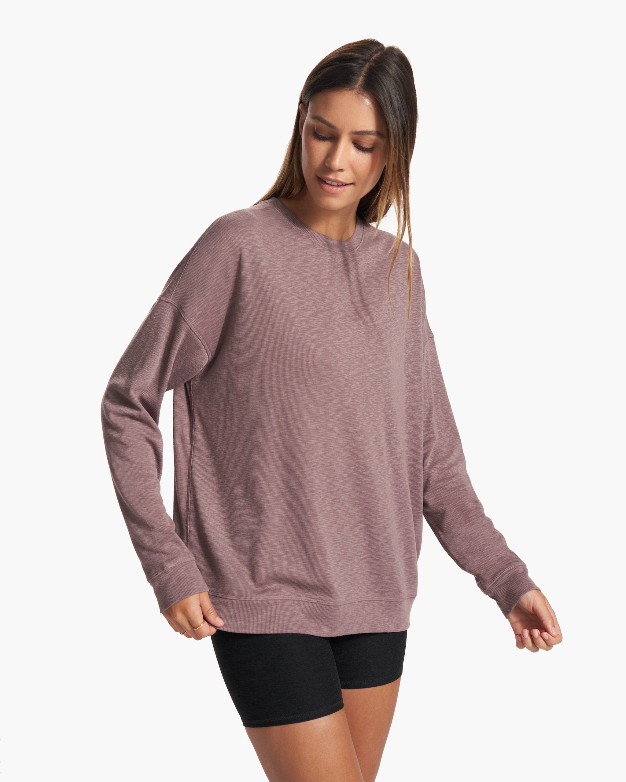 Long-Sleeve Sunrise Crew | Hazel