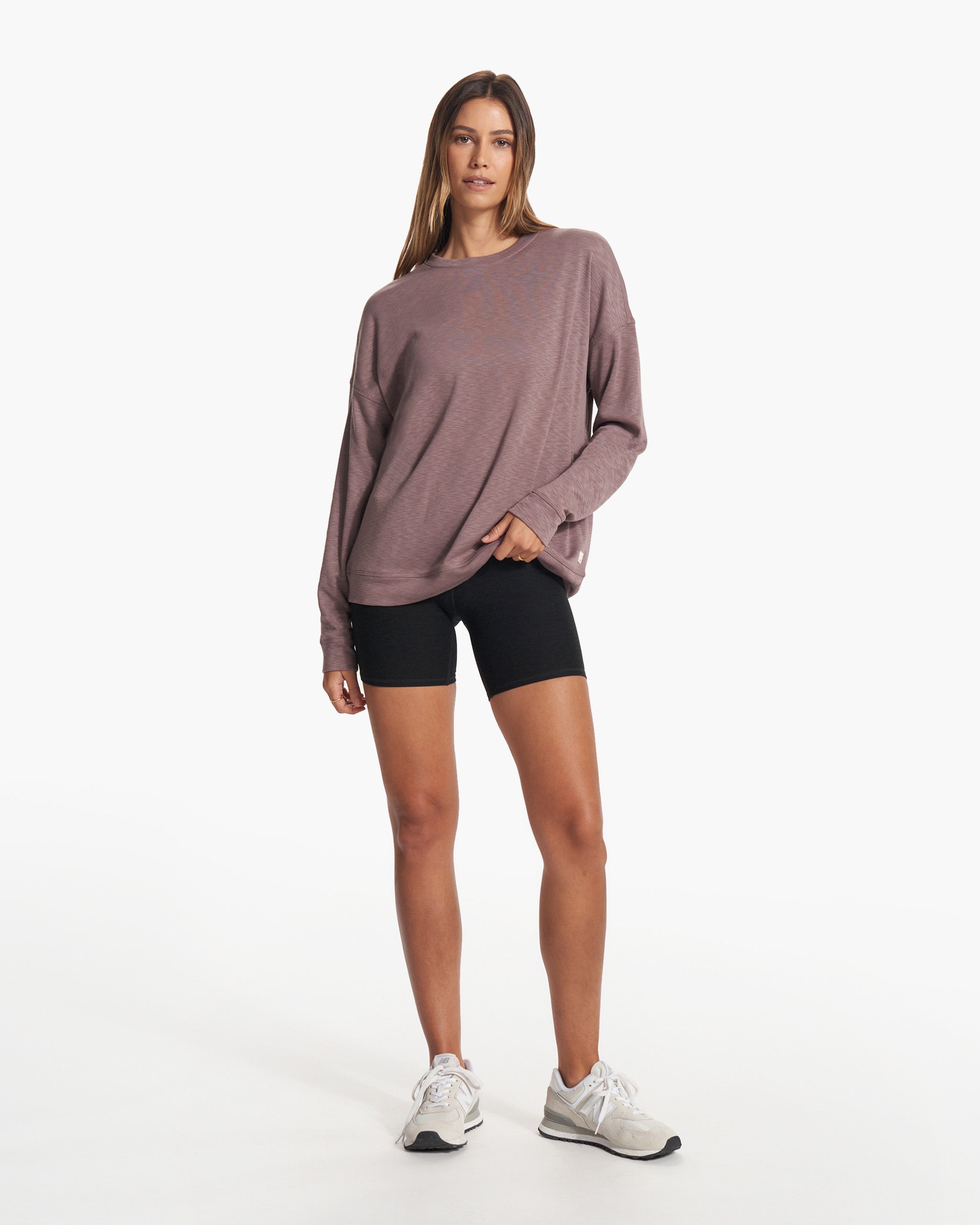 Long-Sleeve Sunrise Crew | Hazel