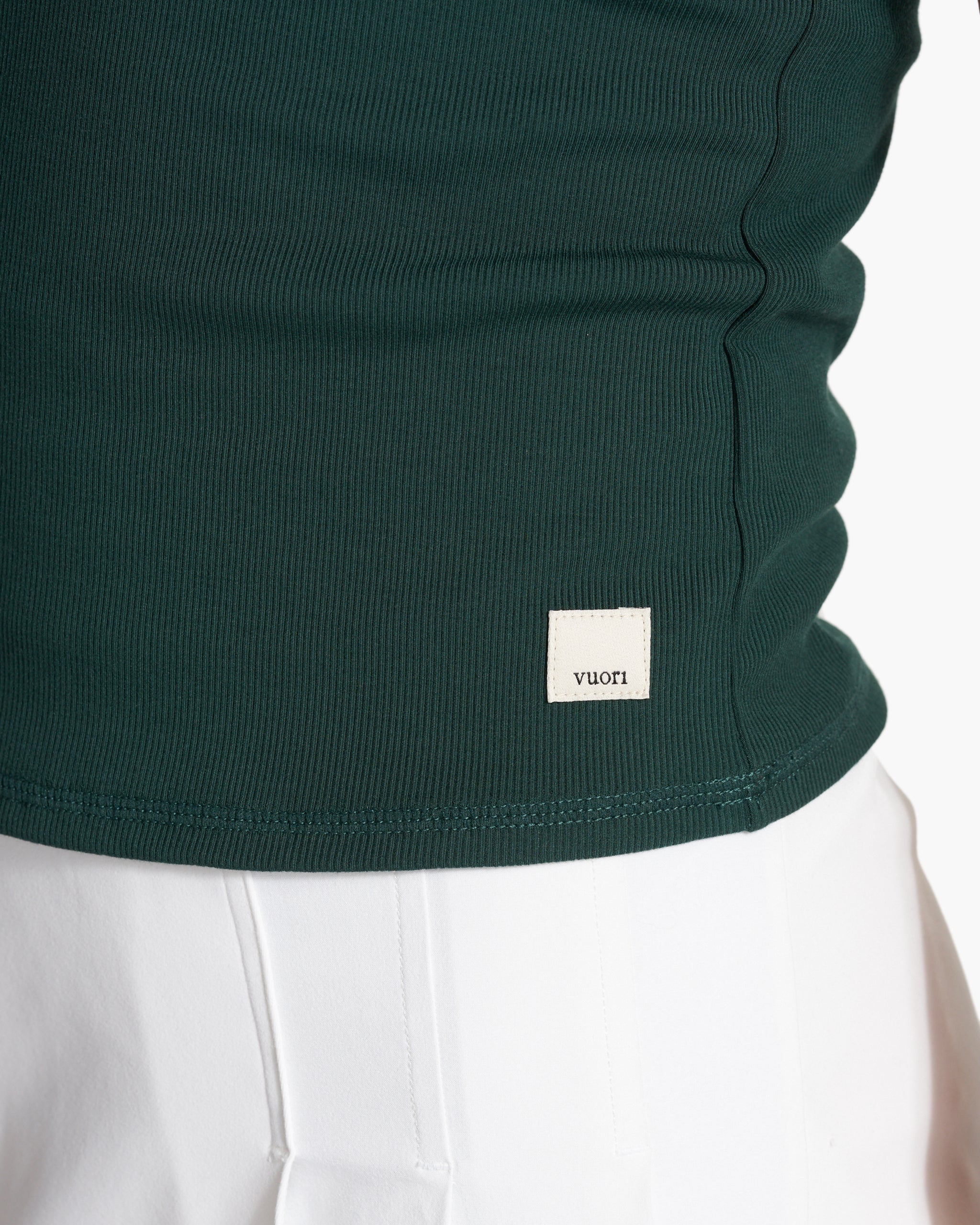 Pose Fitted Polo | Grass