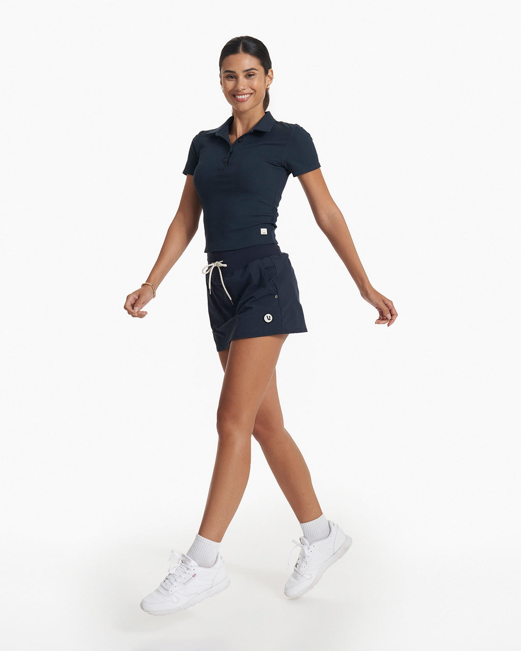 Pose Fitted Polo | Ink