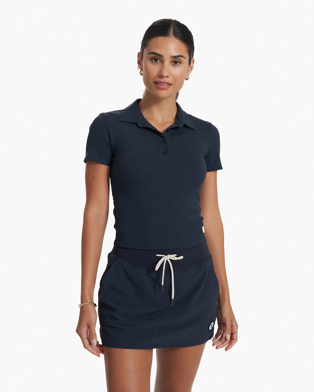 Pose Fitted Polo | Ink