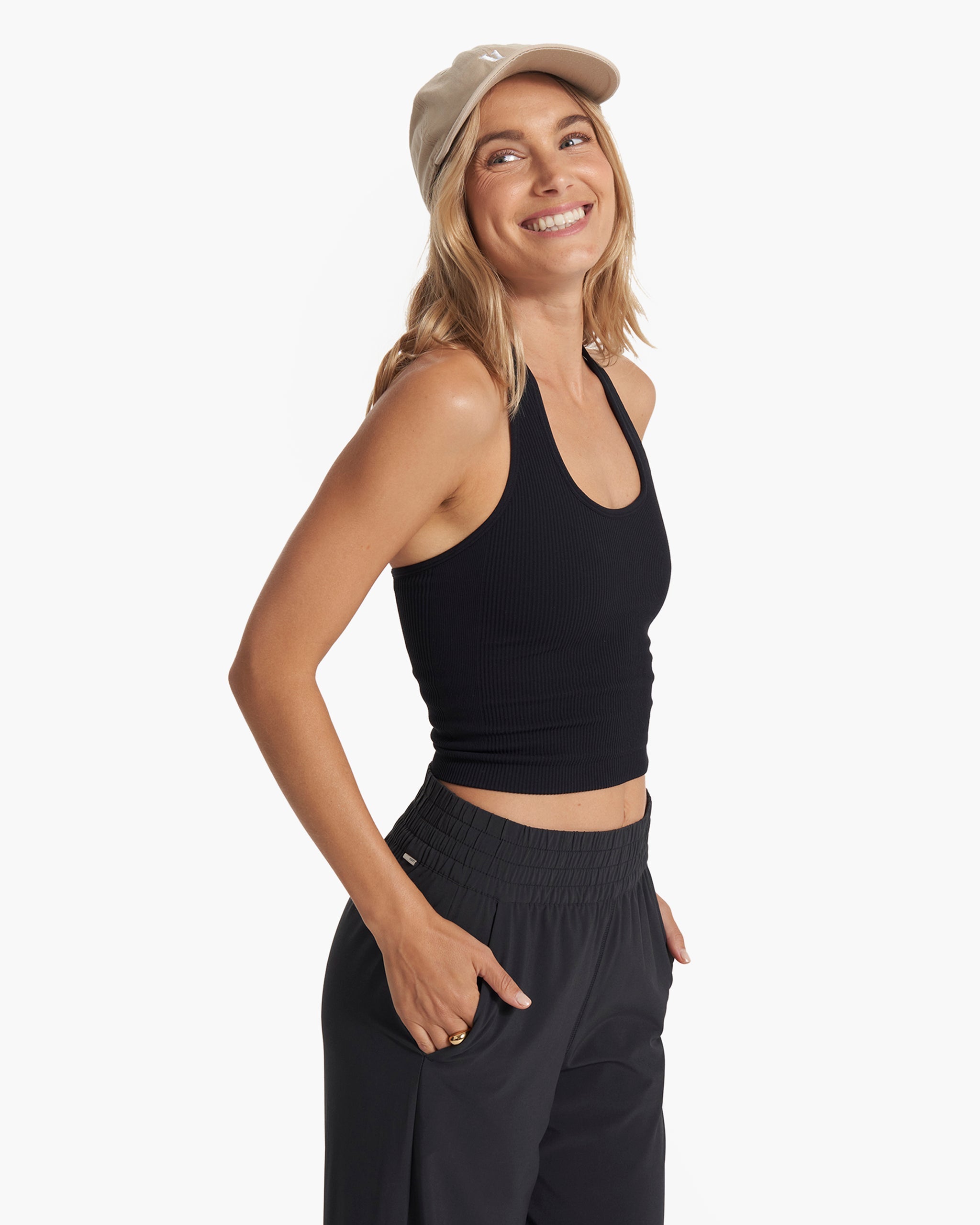 Simplicity Halter | Black