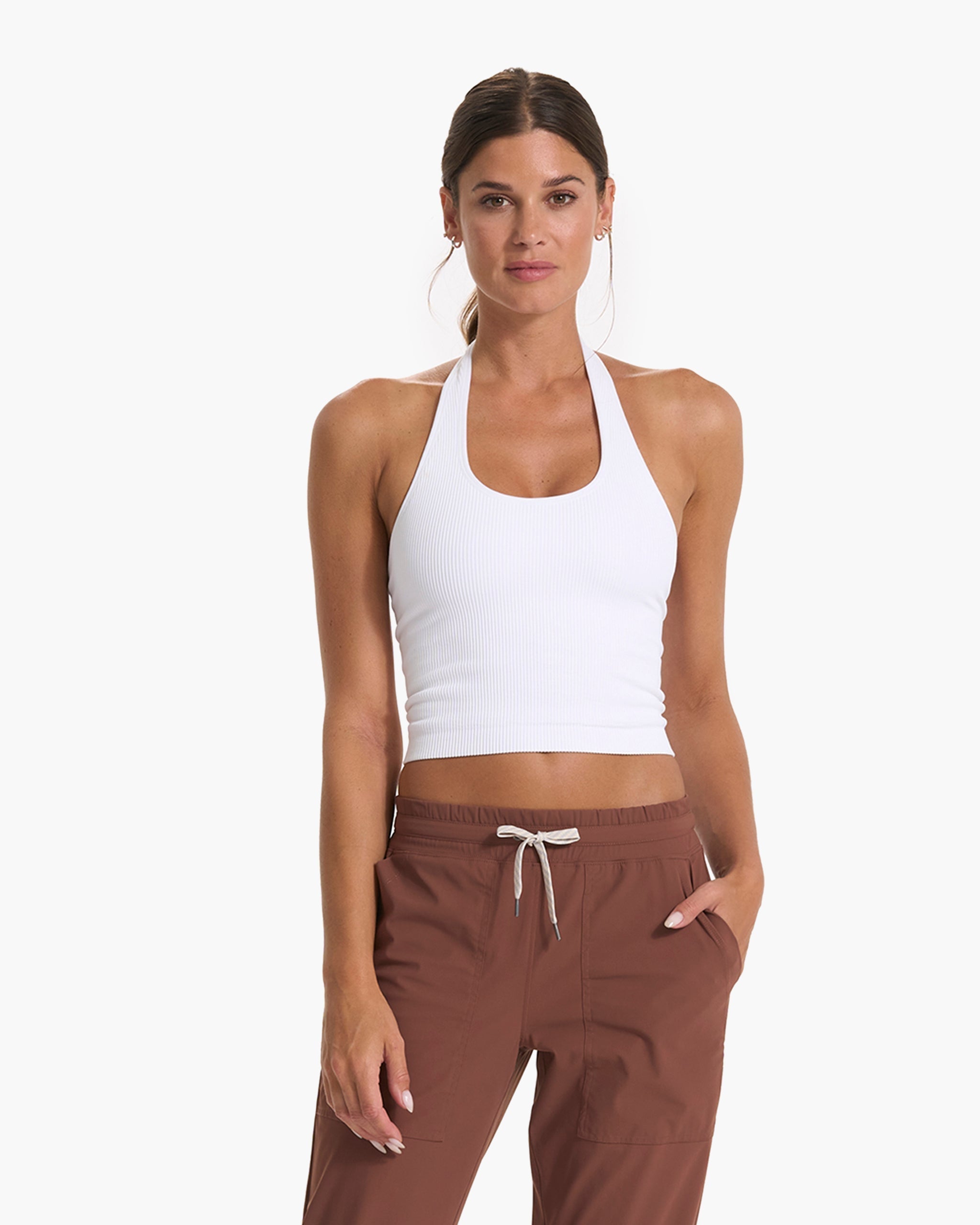 Simplicity Halter | White