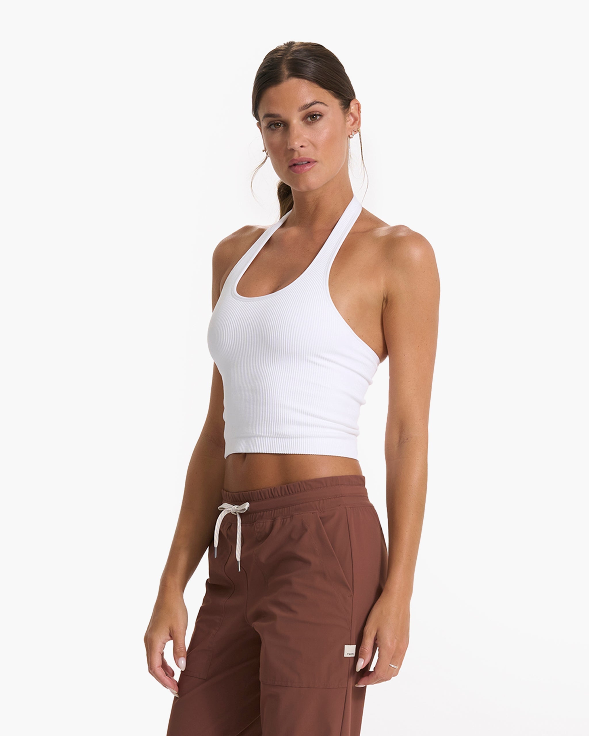 Simplicity Halter | White