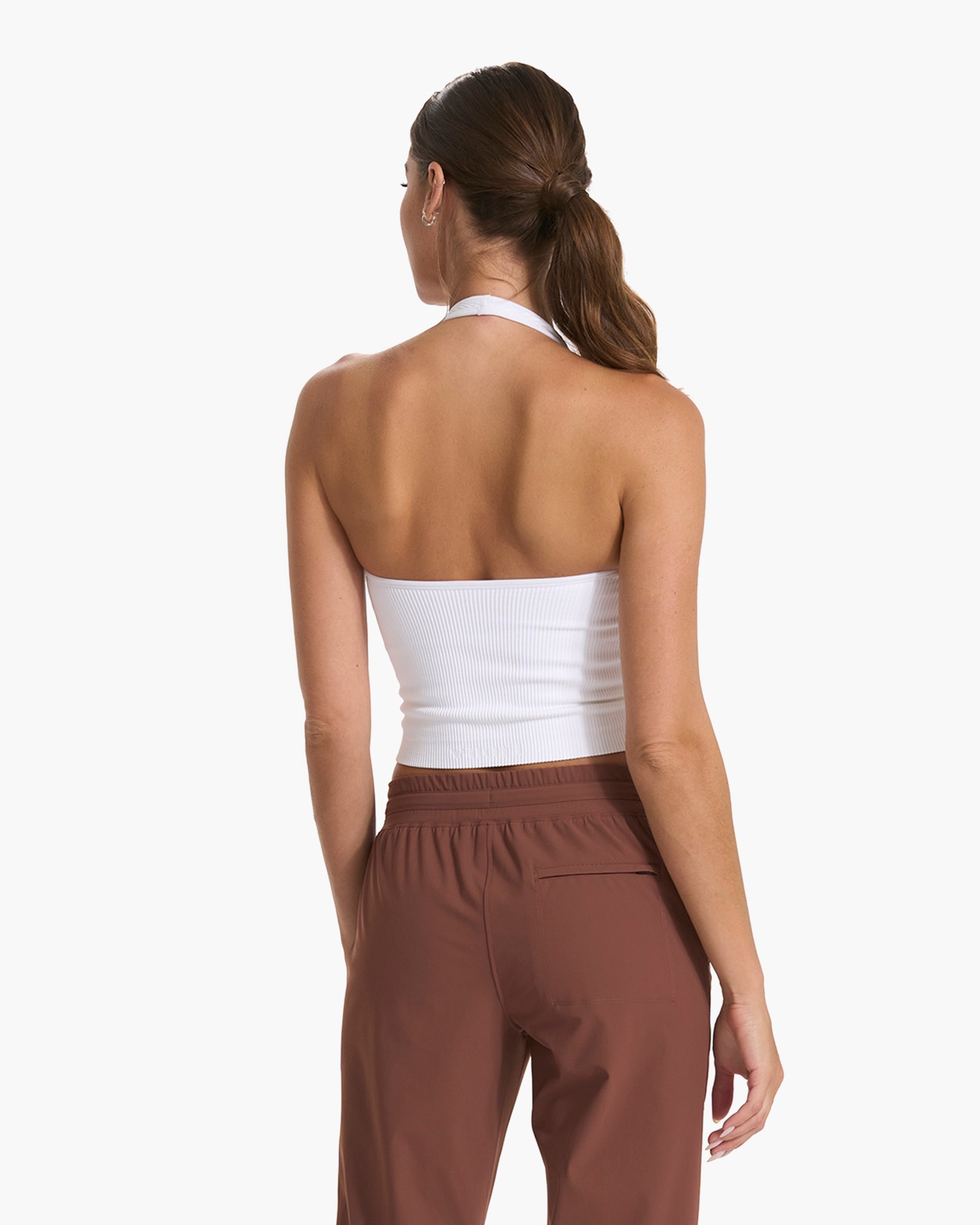 Simplicity Halter | White