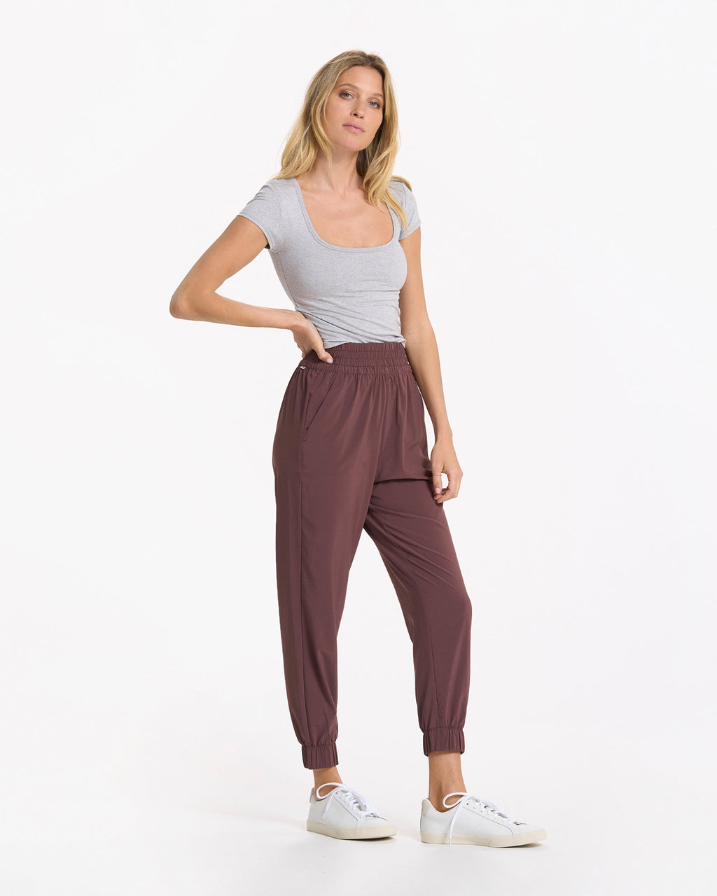 Short Sleeve Halo Crop | Pale Grey Heather