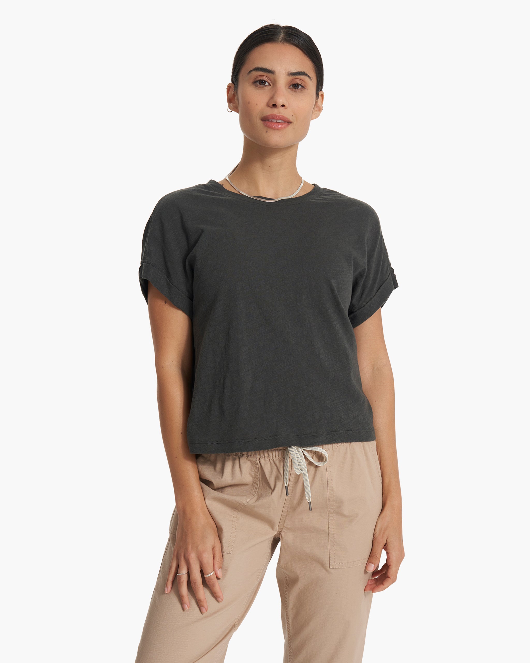 Sunset Easy Tee | Ash