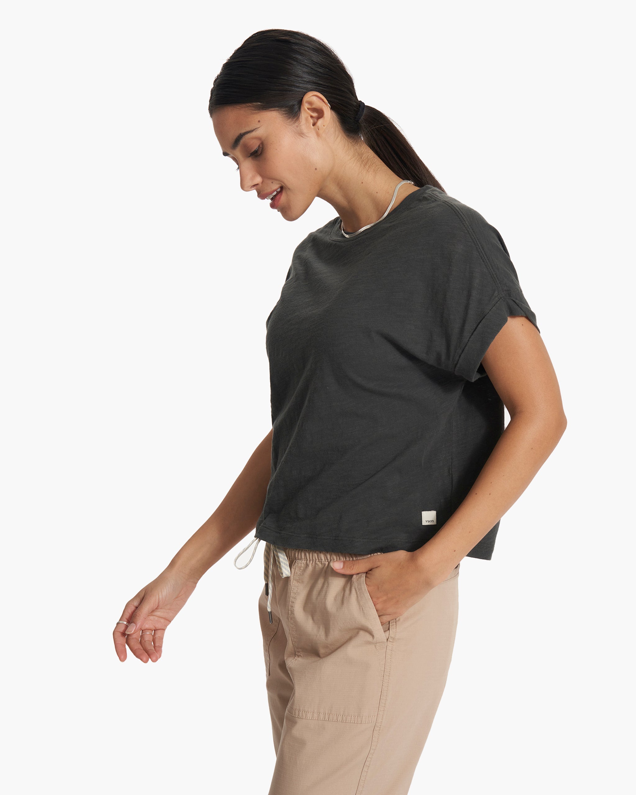 Sunset Easy Tee | Ash