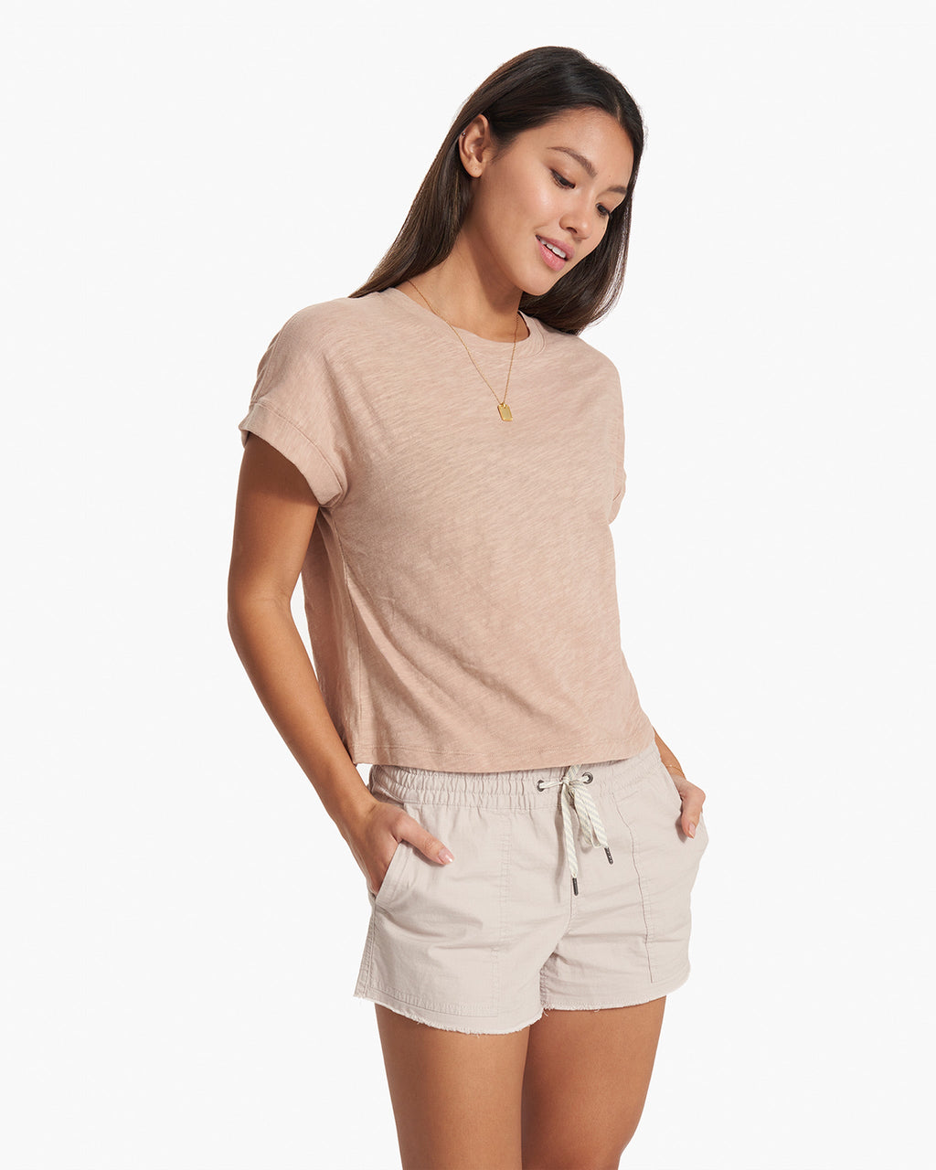 Sunset Easy Tee | Coconut