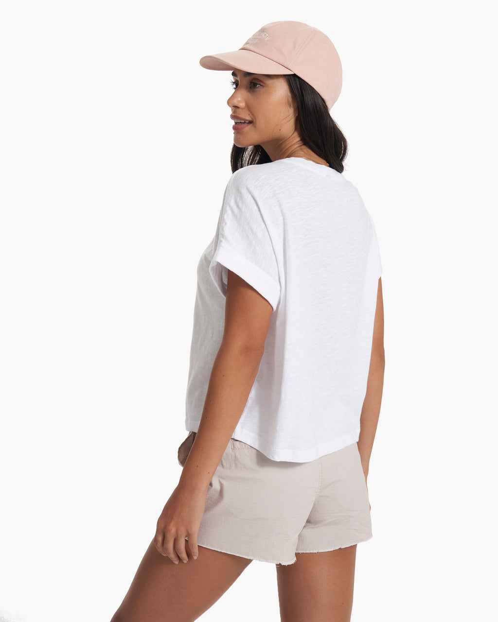 Sunset Easy Tee | White