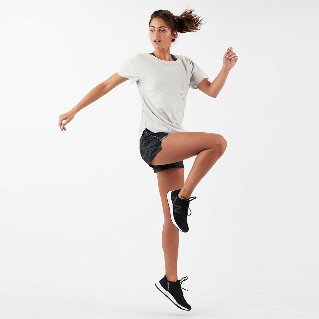 Lux Performance Tee | Dove Grey