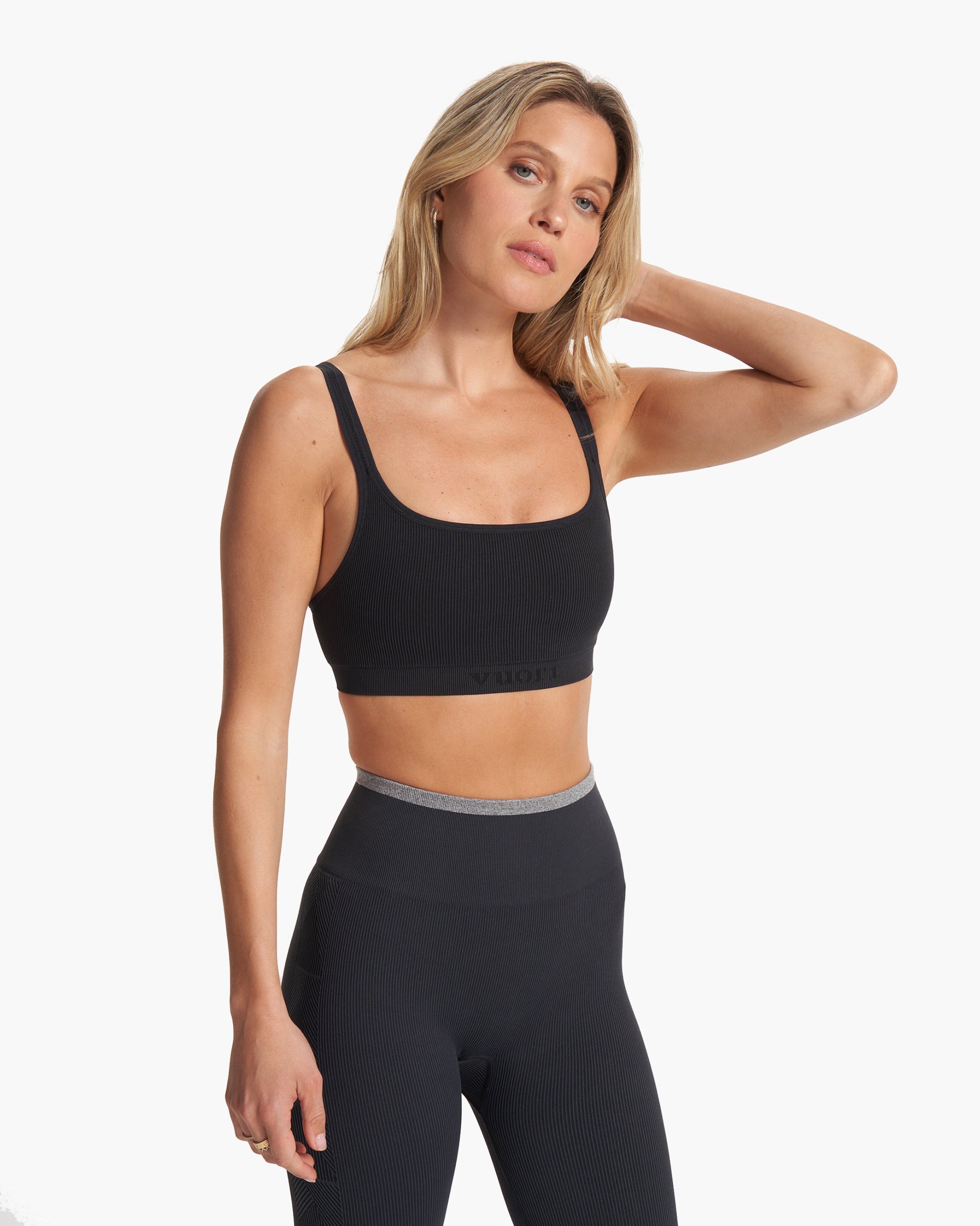 Helix Seamless Bra | Black