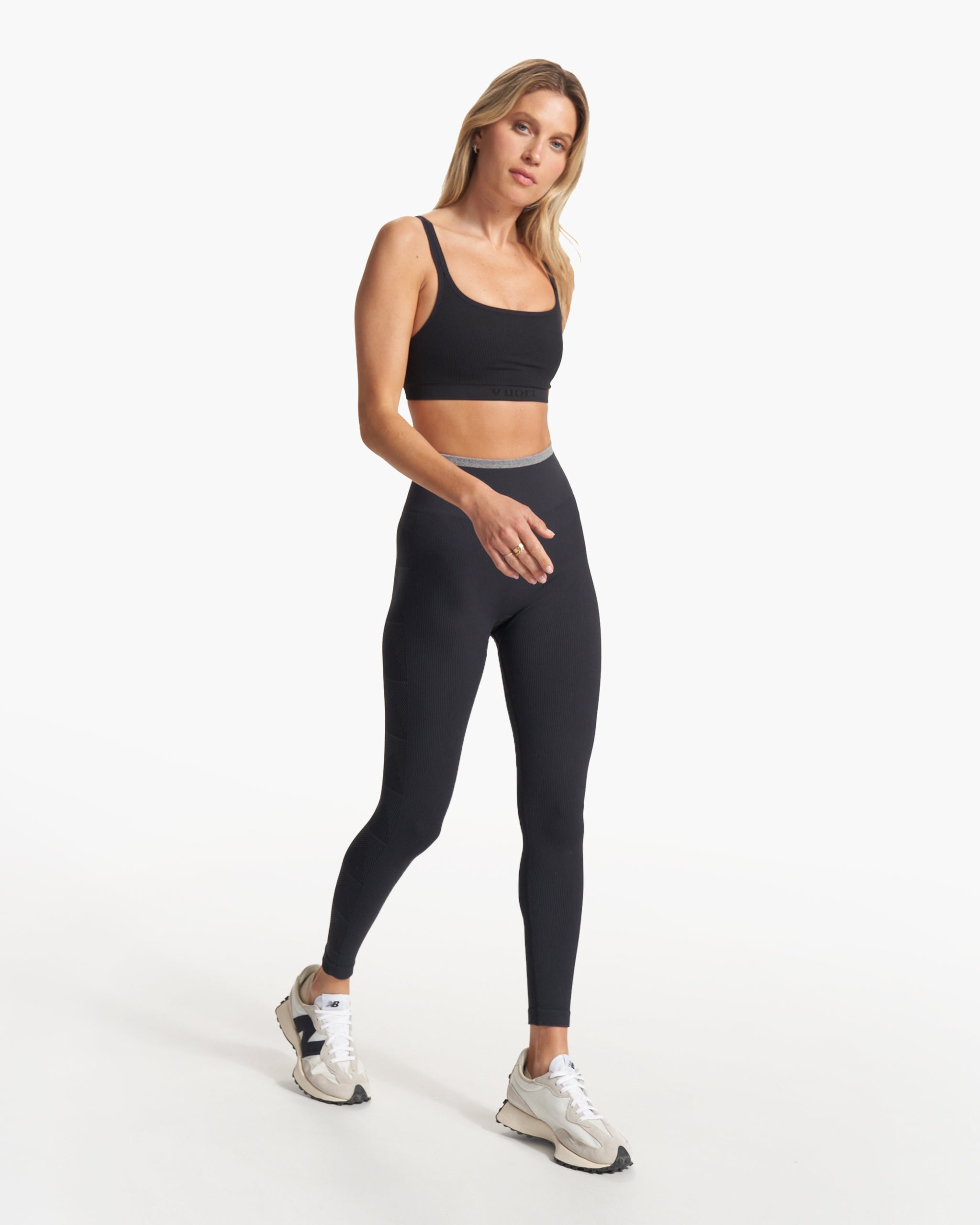 Helix Seamless Bra | Black