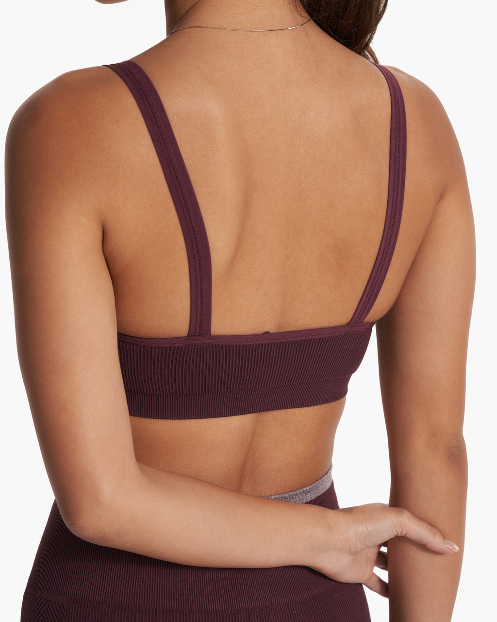 Helix Seamless Bra | Cerise