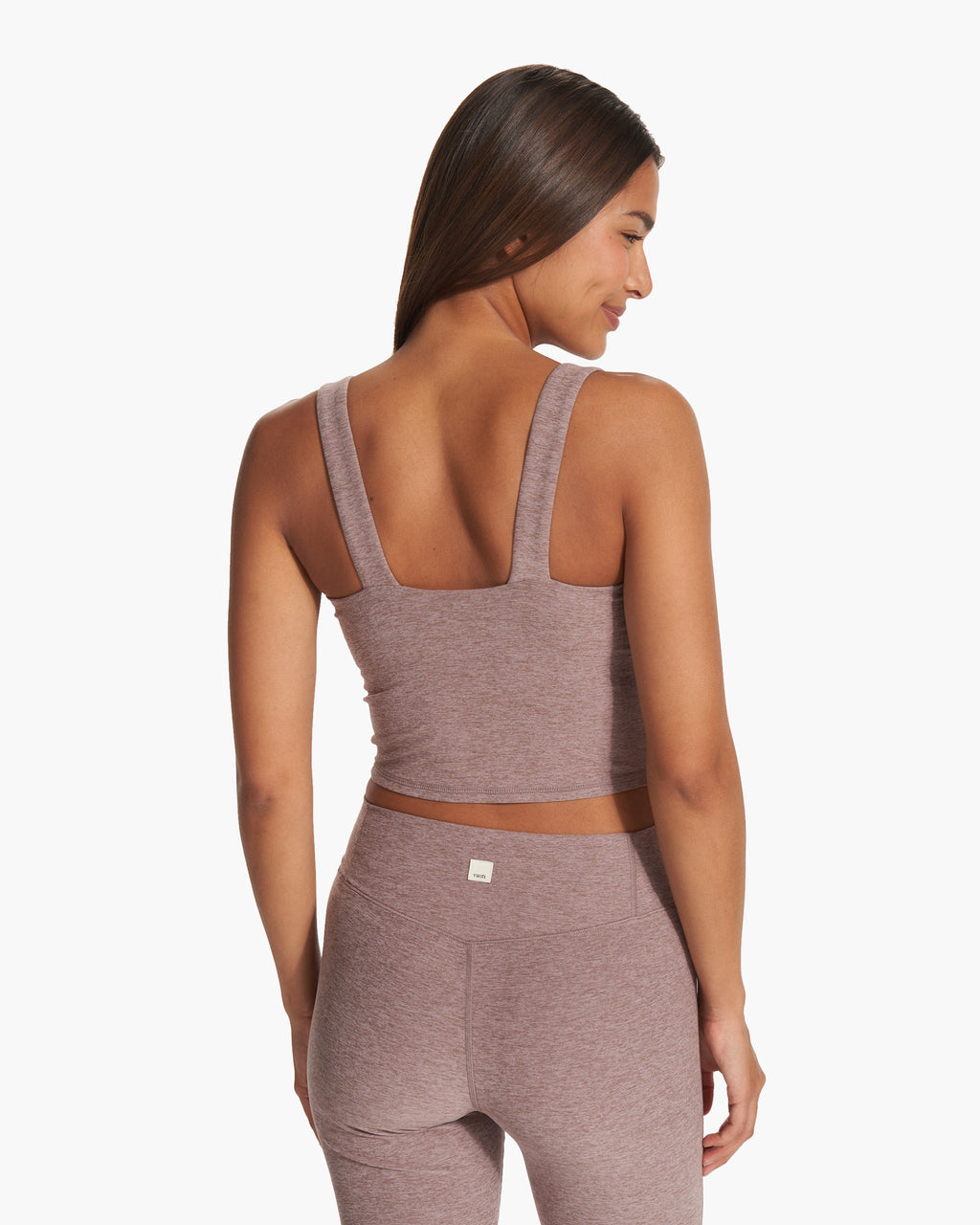 Elevation Square Neck Tank | Hazel Heather