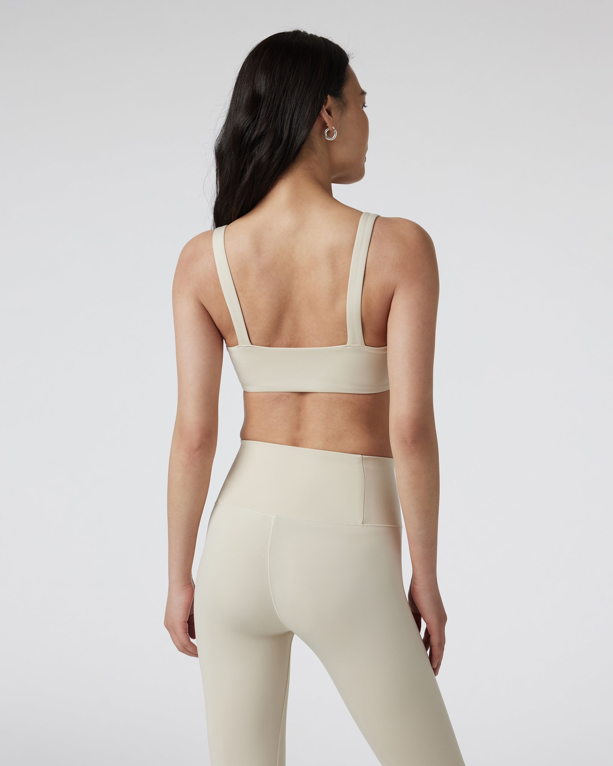 Evolve Square Neck Bra | Bone
