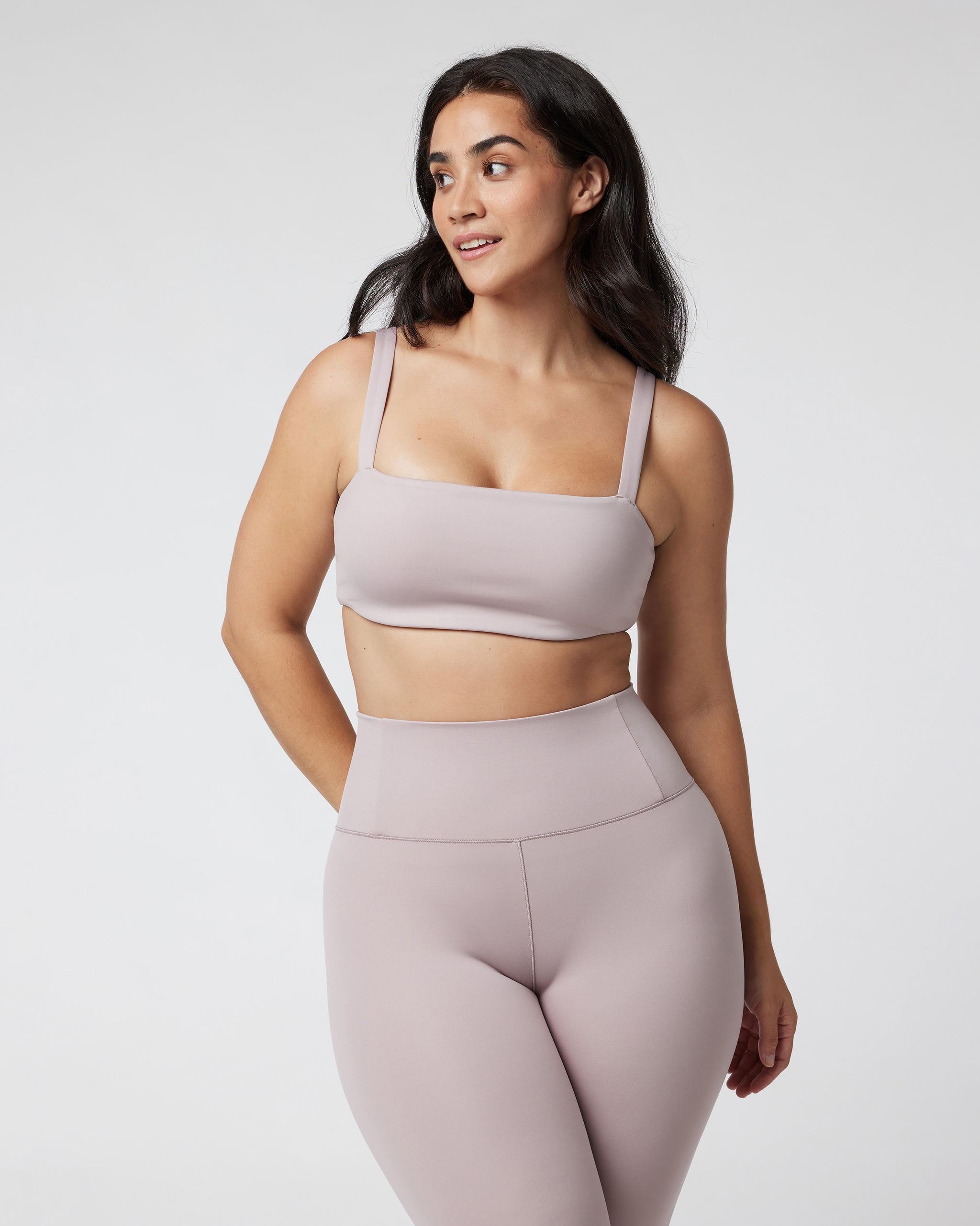 Evolve Square Neck Bra | Dusk