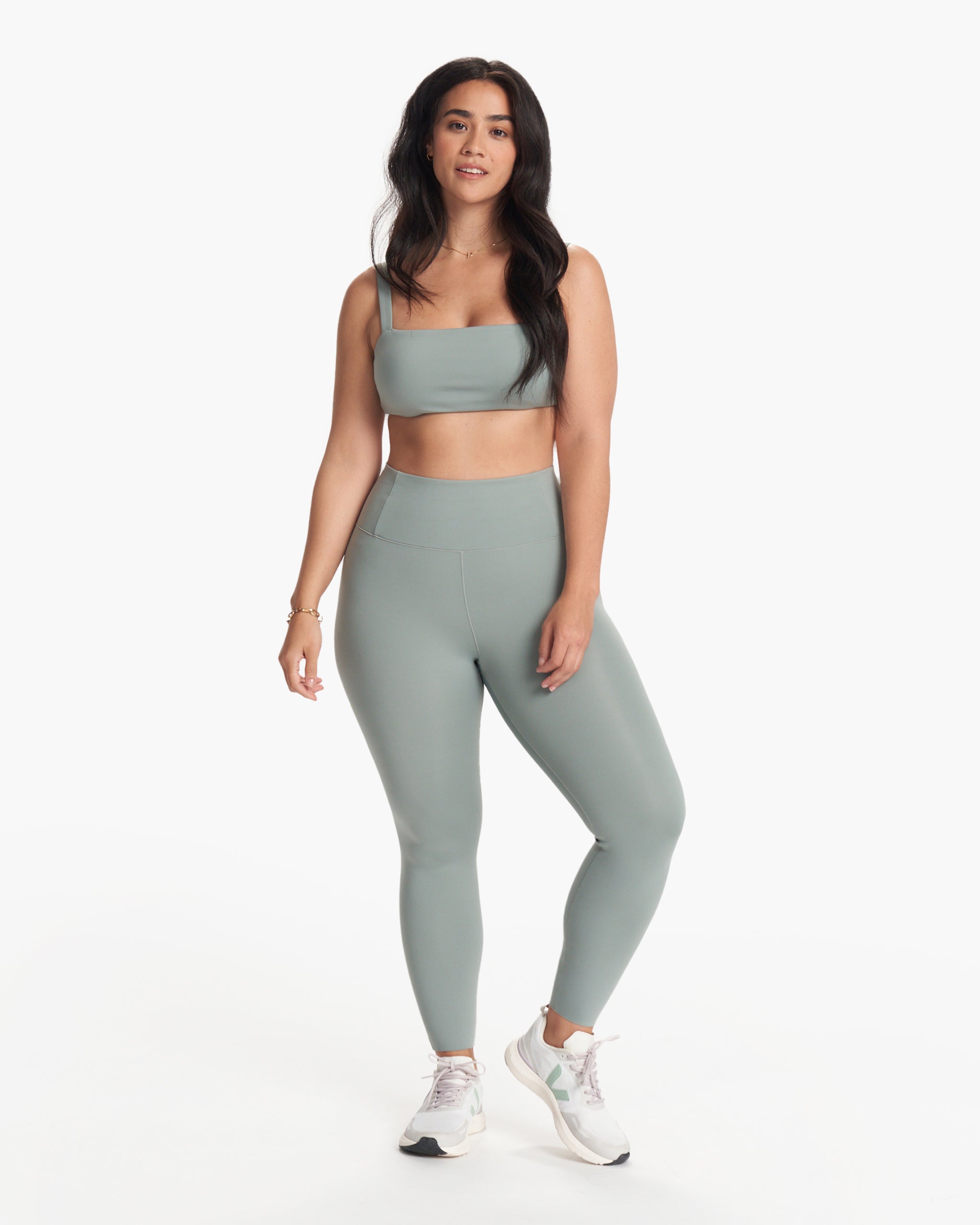 Evolve Square Neck Bra | Fern