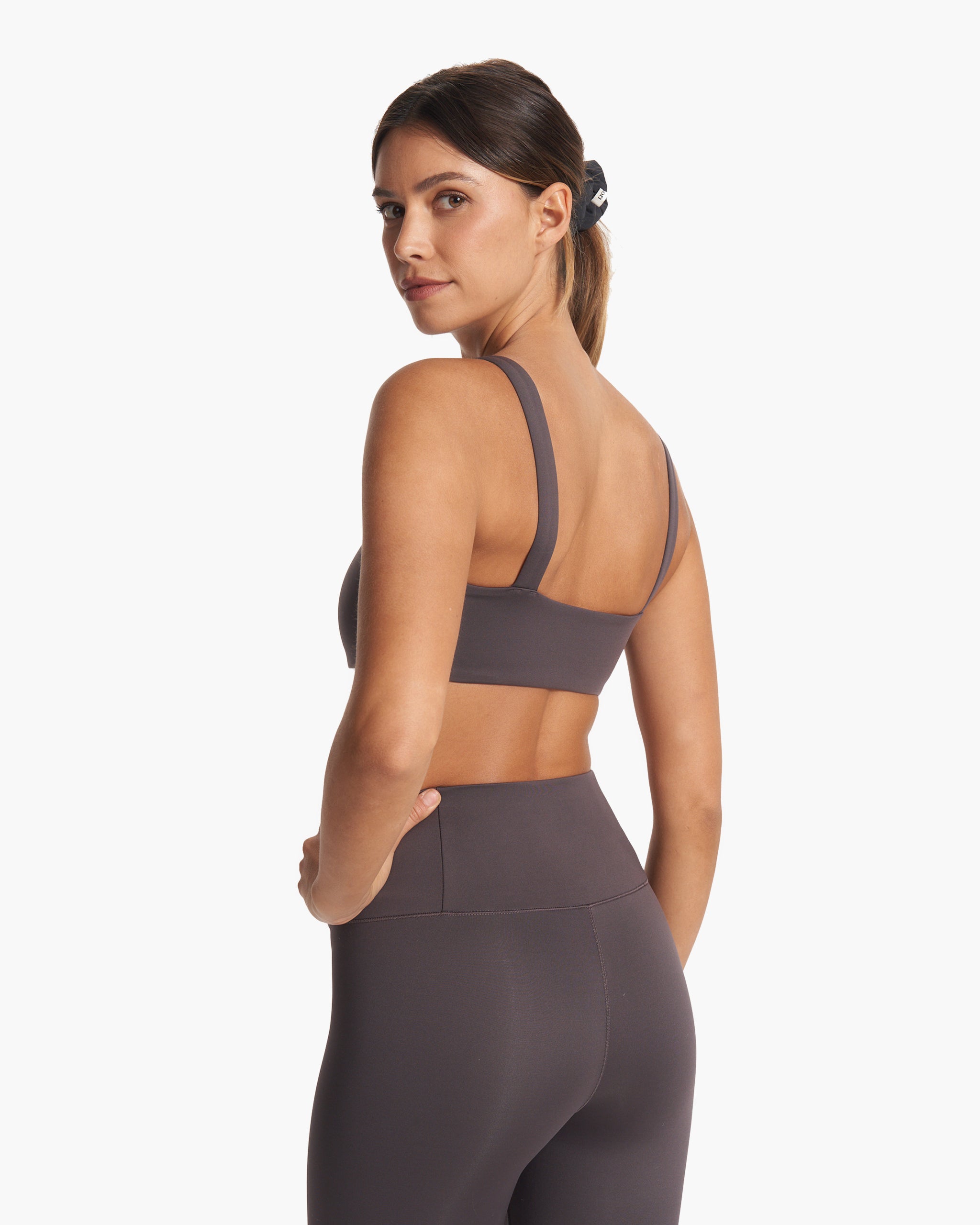 Evolve Square Neck Bra | Plum