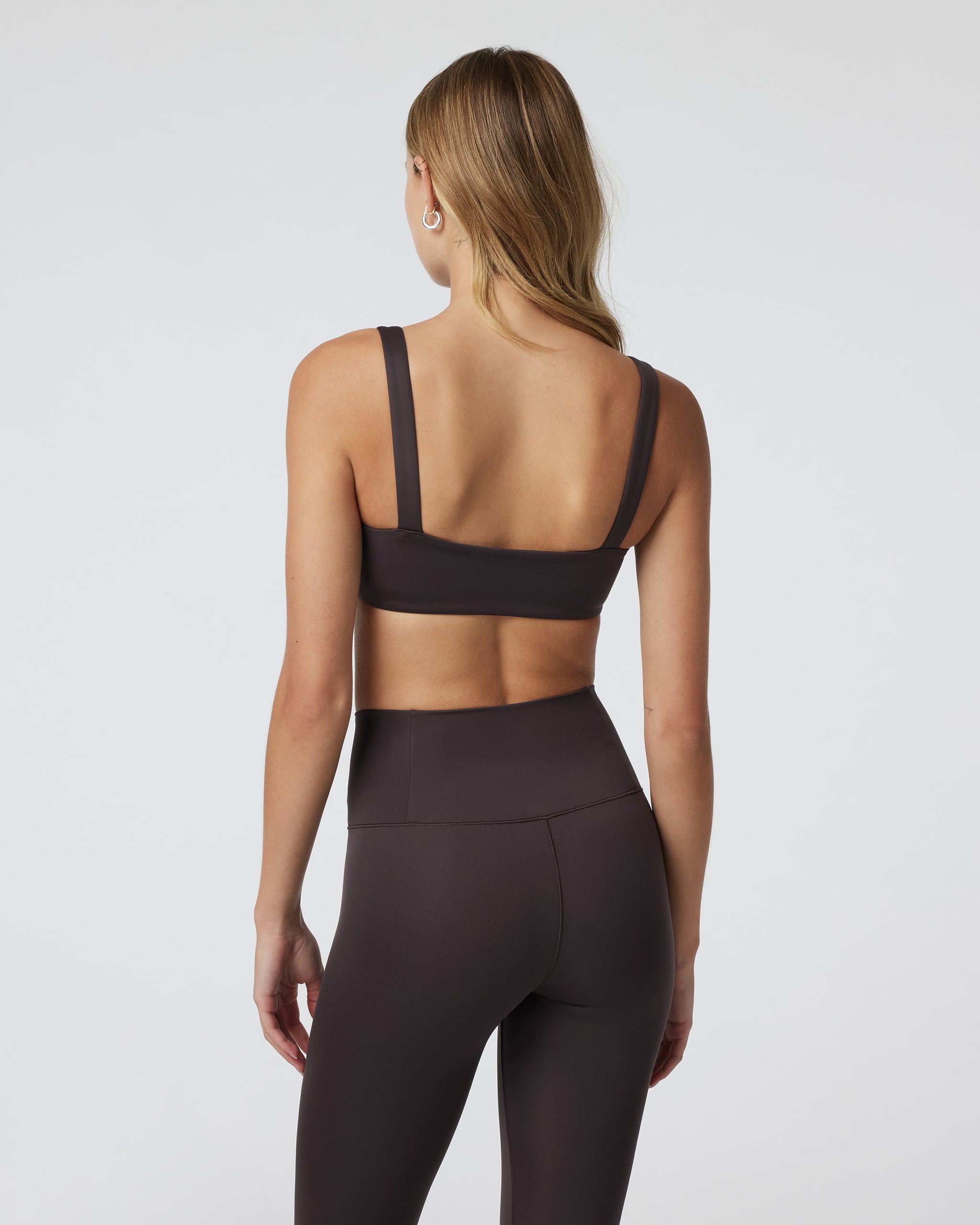 Evolve Square Neck Bra | Sangria