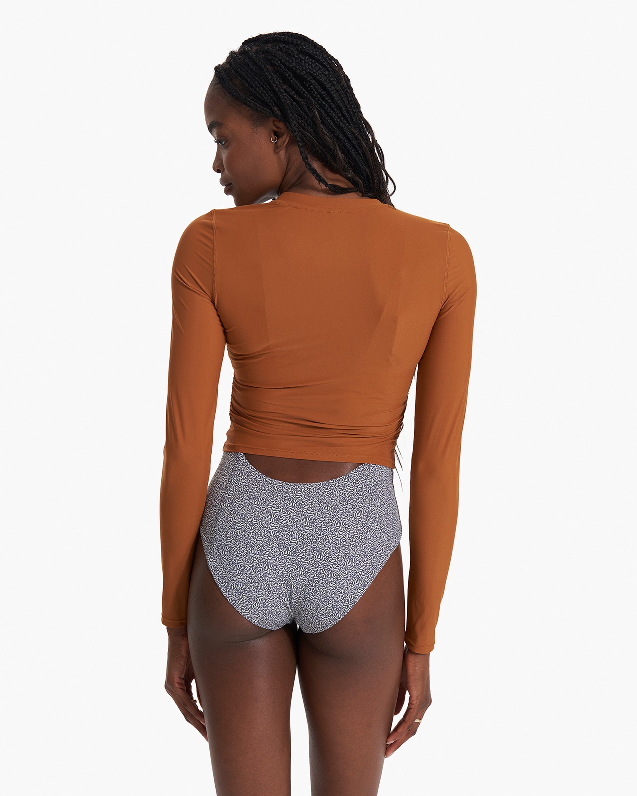 Long Sleeve Dune Crew | Turmeric