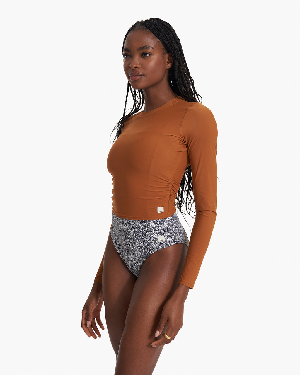 Long Sleeve Dune Crew | Turmeric