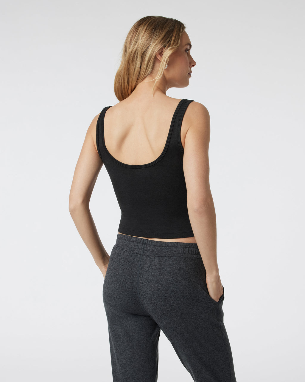 Halo Essential Tank | Black Heather