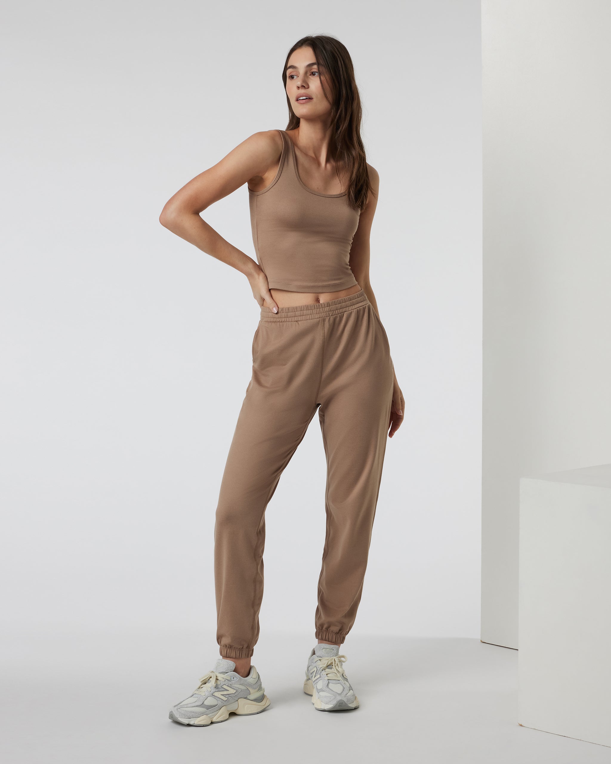 Halo Essential Tank | Goldenrod Heather