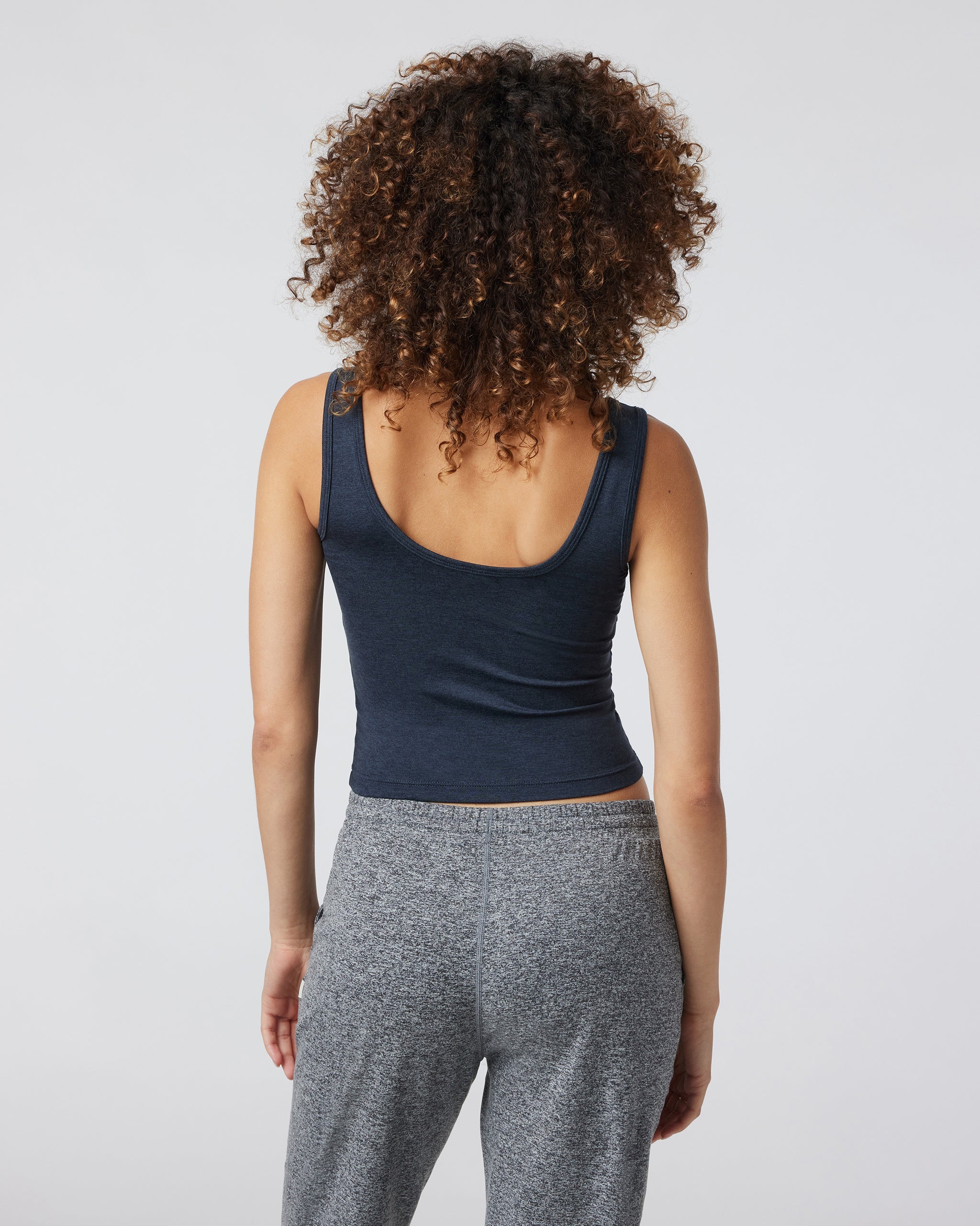 Halo Essential Tank | Midnight Heather