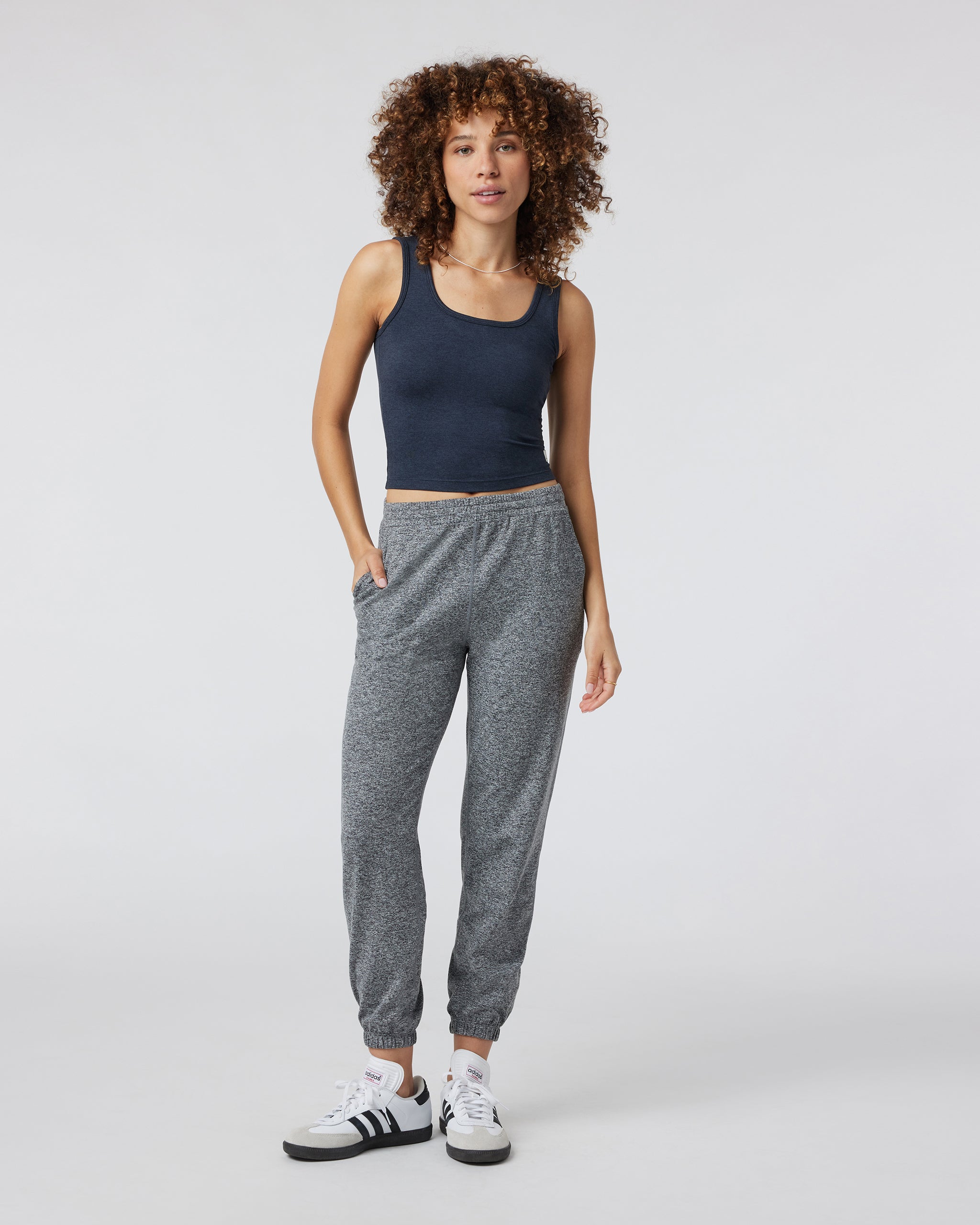 Halo Essential Tank | Midnight Heather