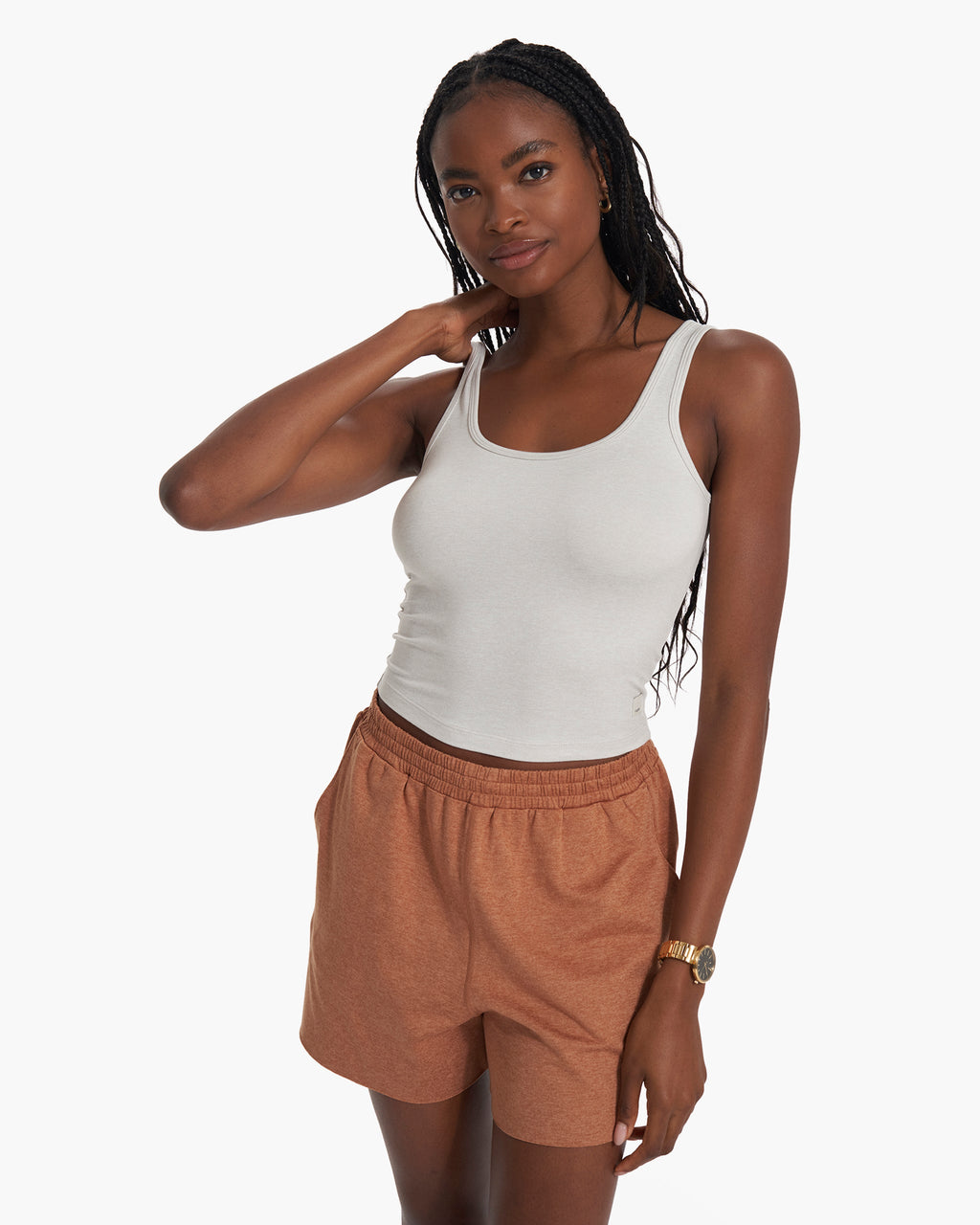 Halo Essential Tank | Salt Heather