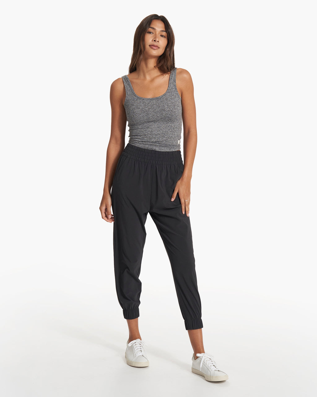 Halo Essential Tank | Heather Grey