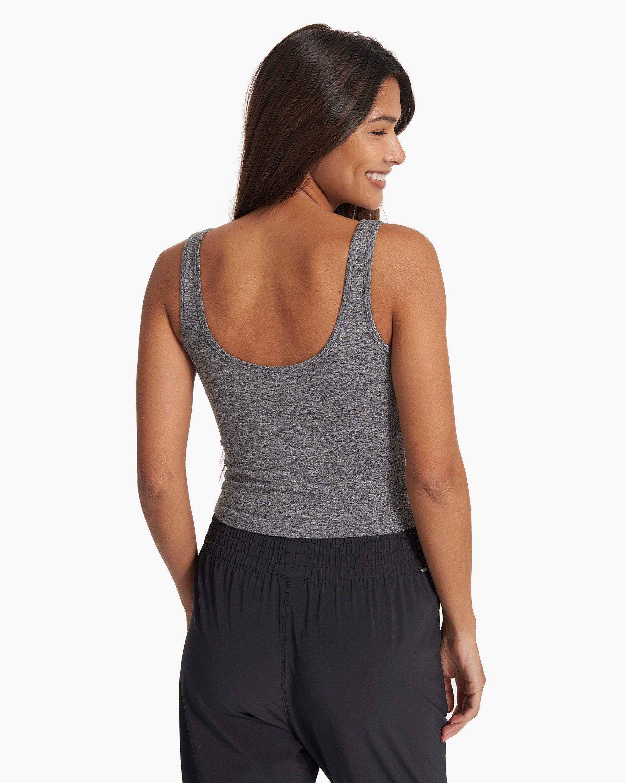 Halo Essential Tank | Heather Grey
