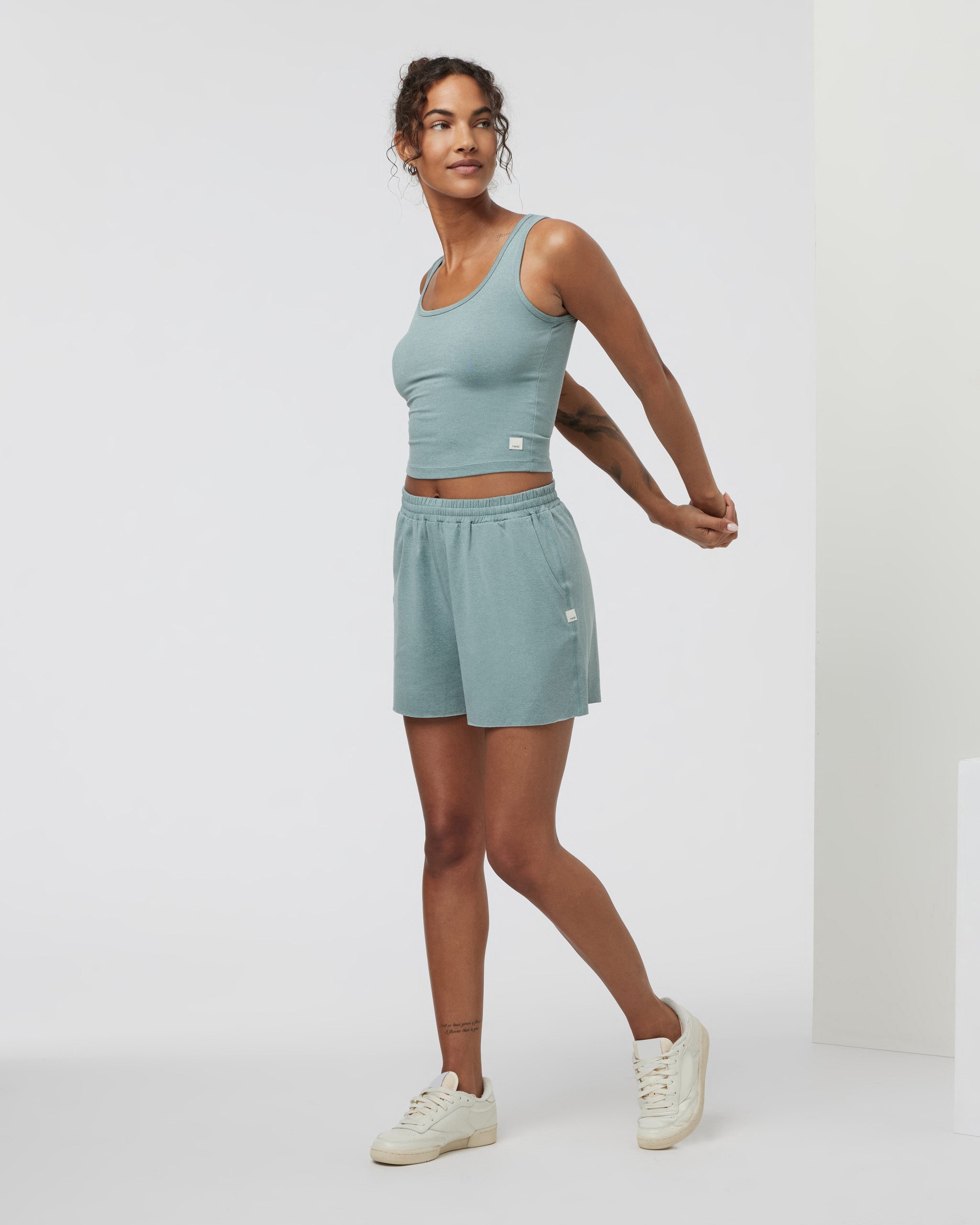 Halo Essential Tank | Vintage Pistachio Heather