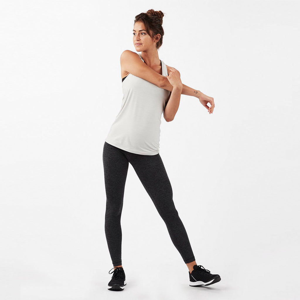 Lux Performance Tank | Dove Grey
