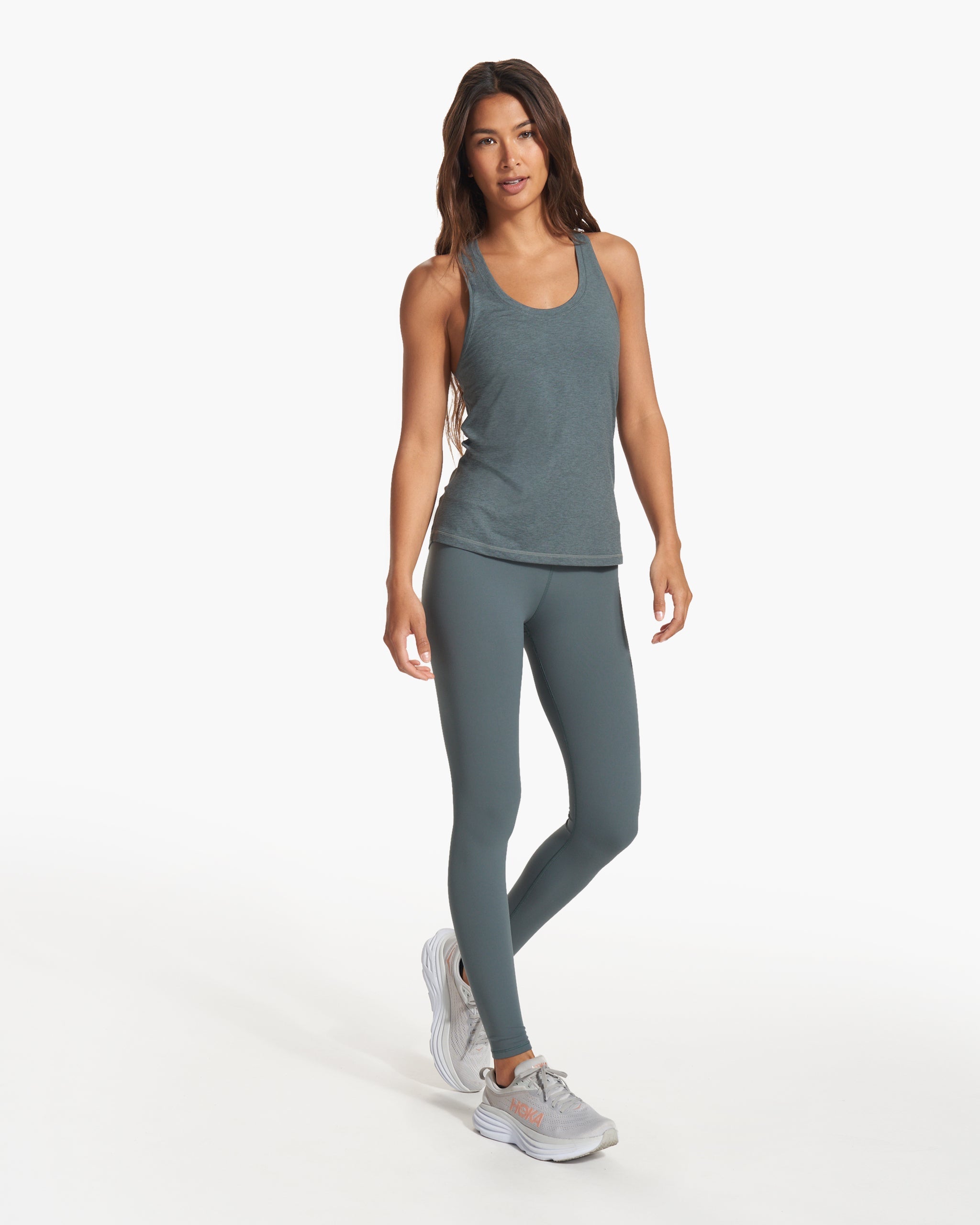 Lux Performance Tank | Cape Heather