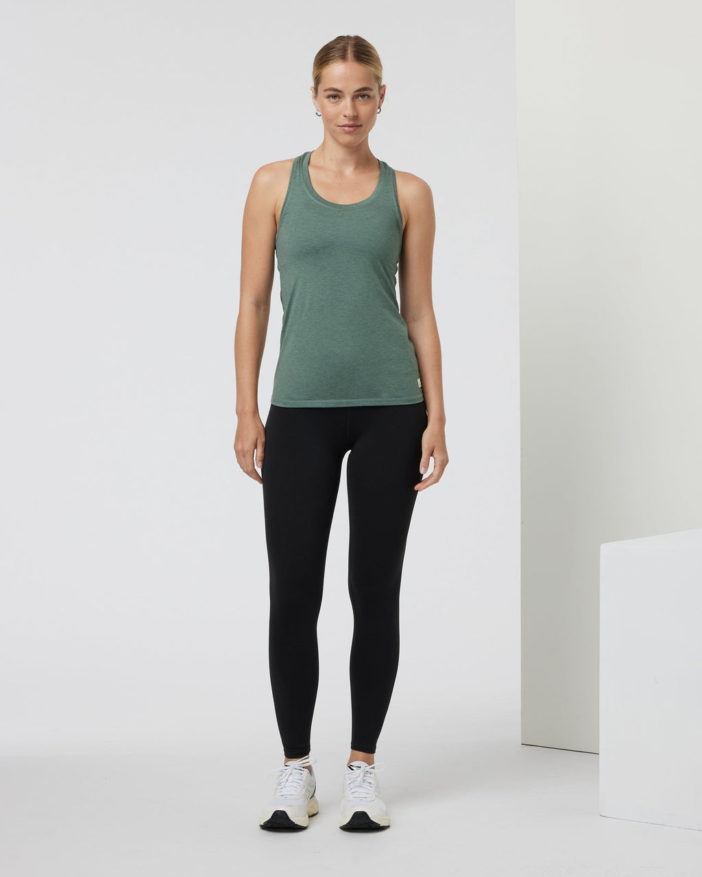 Lux Performance Tank | Marsh Heather