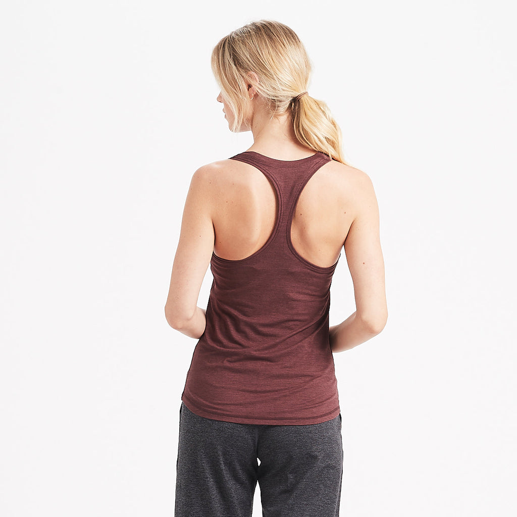 Lux Performance Tank | Fig Heather