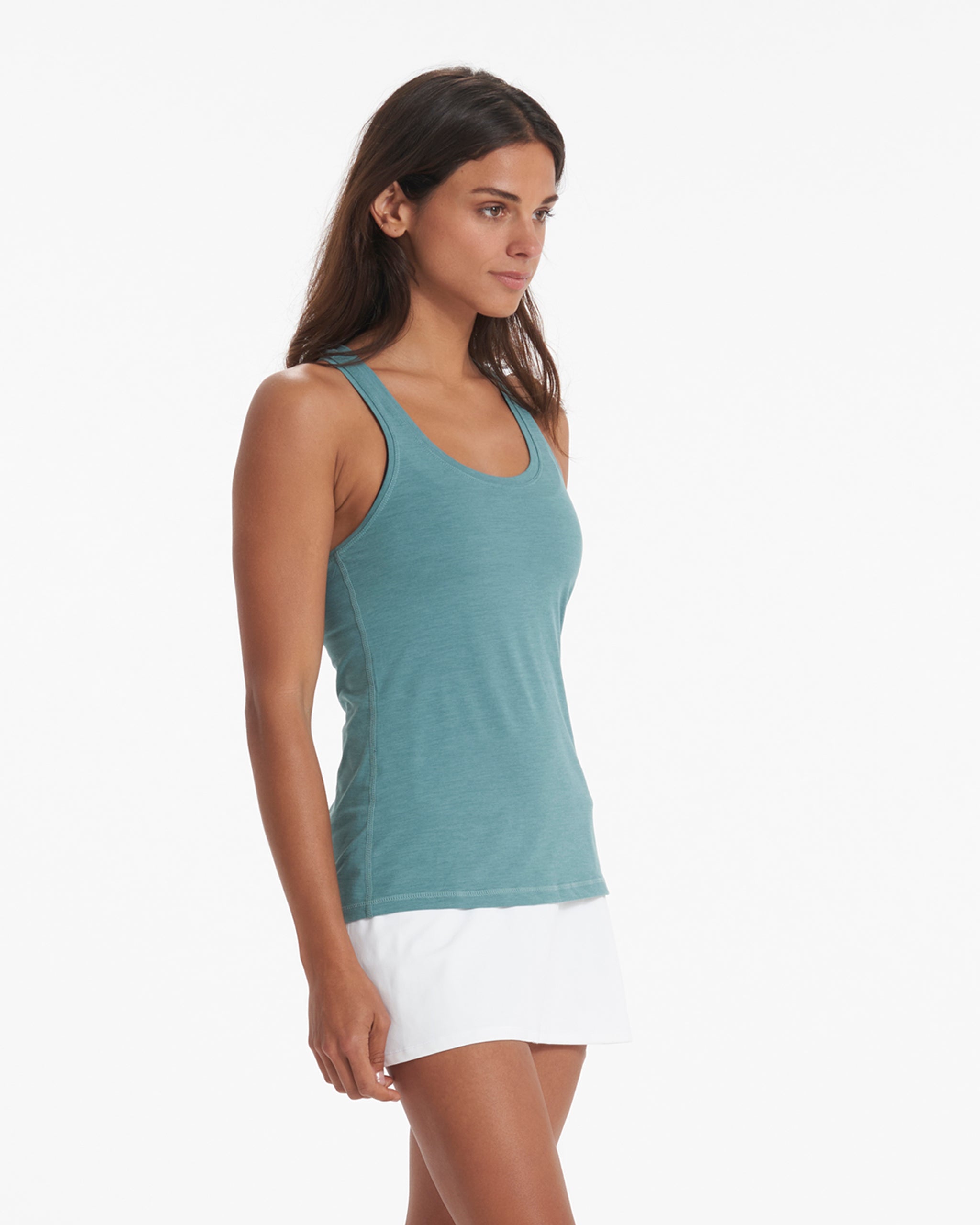 Lux Performance Tank | Luna Heather