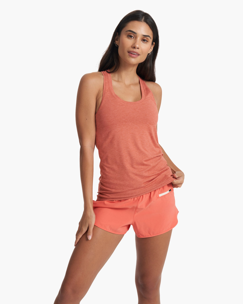 Lux Performance Tank | Lychee Heather