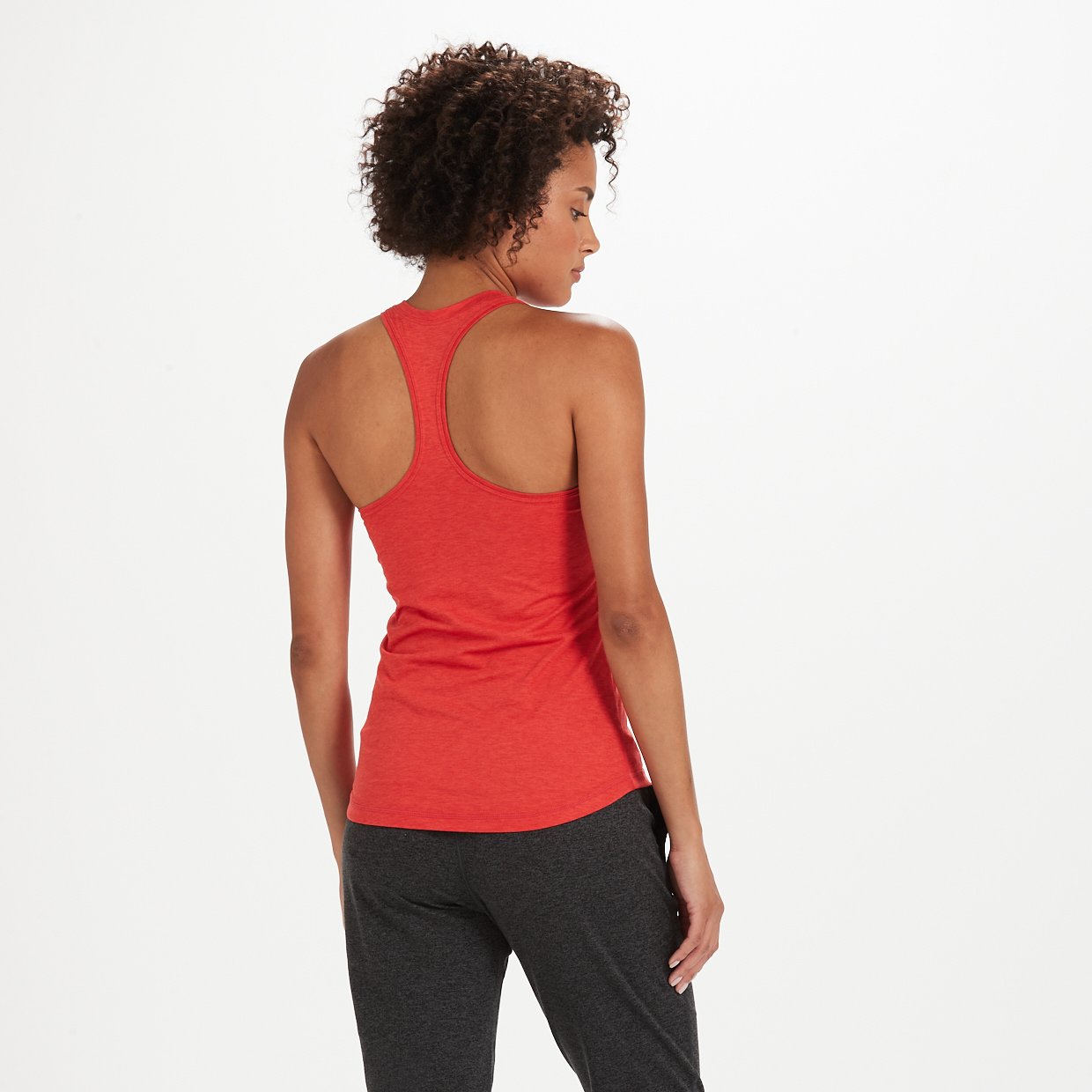 Lux Performance Tank | Melon Heather
