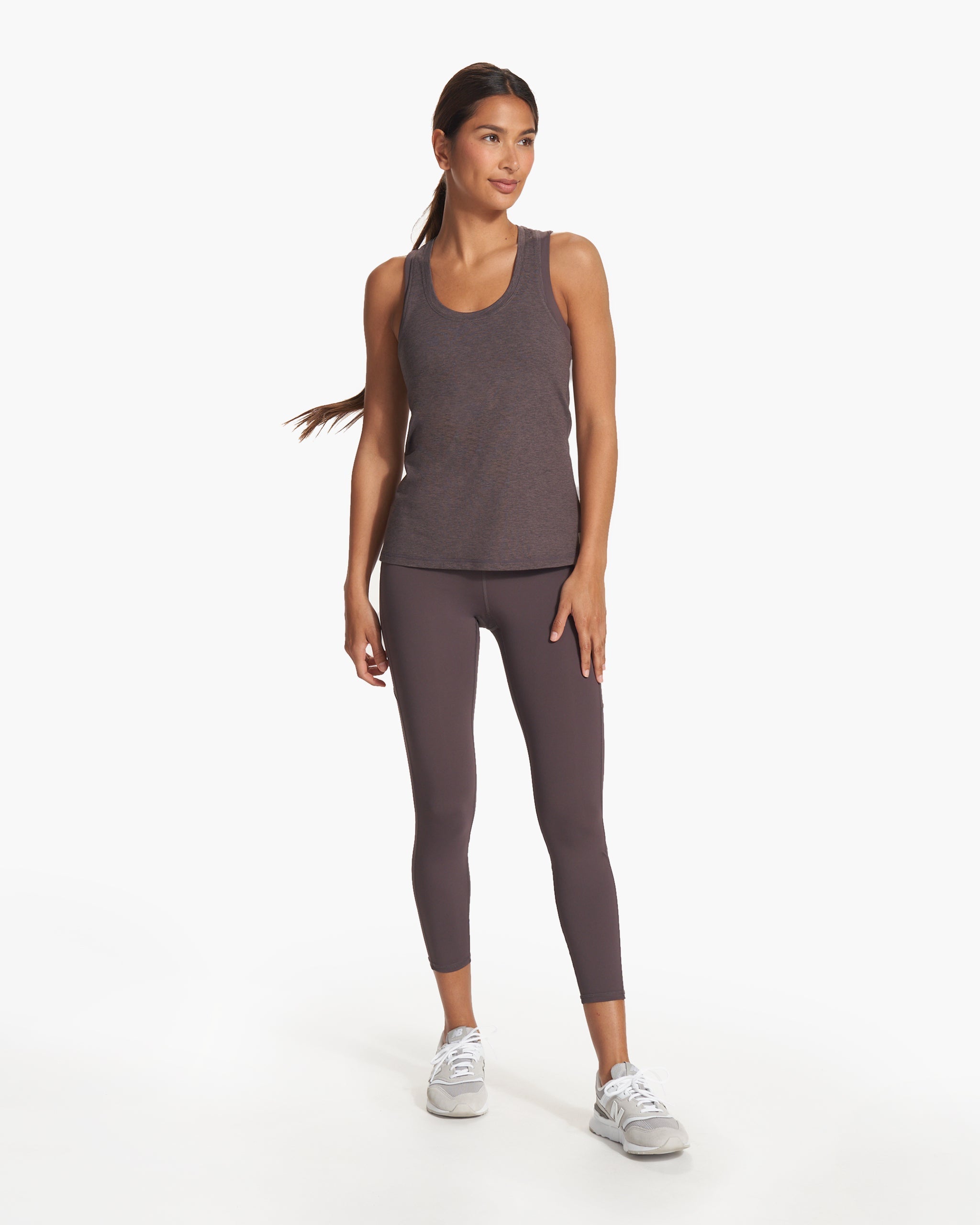 Lux Performance Tank | Plum Heather
