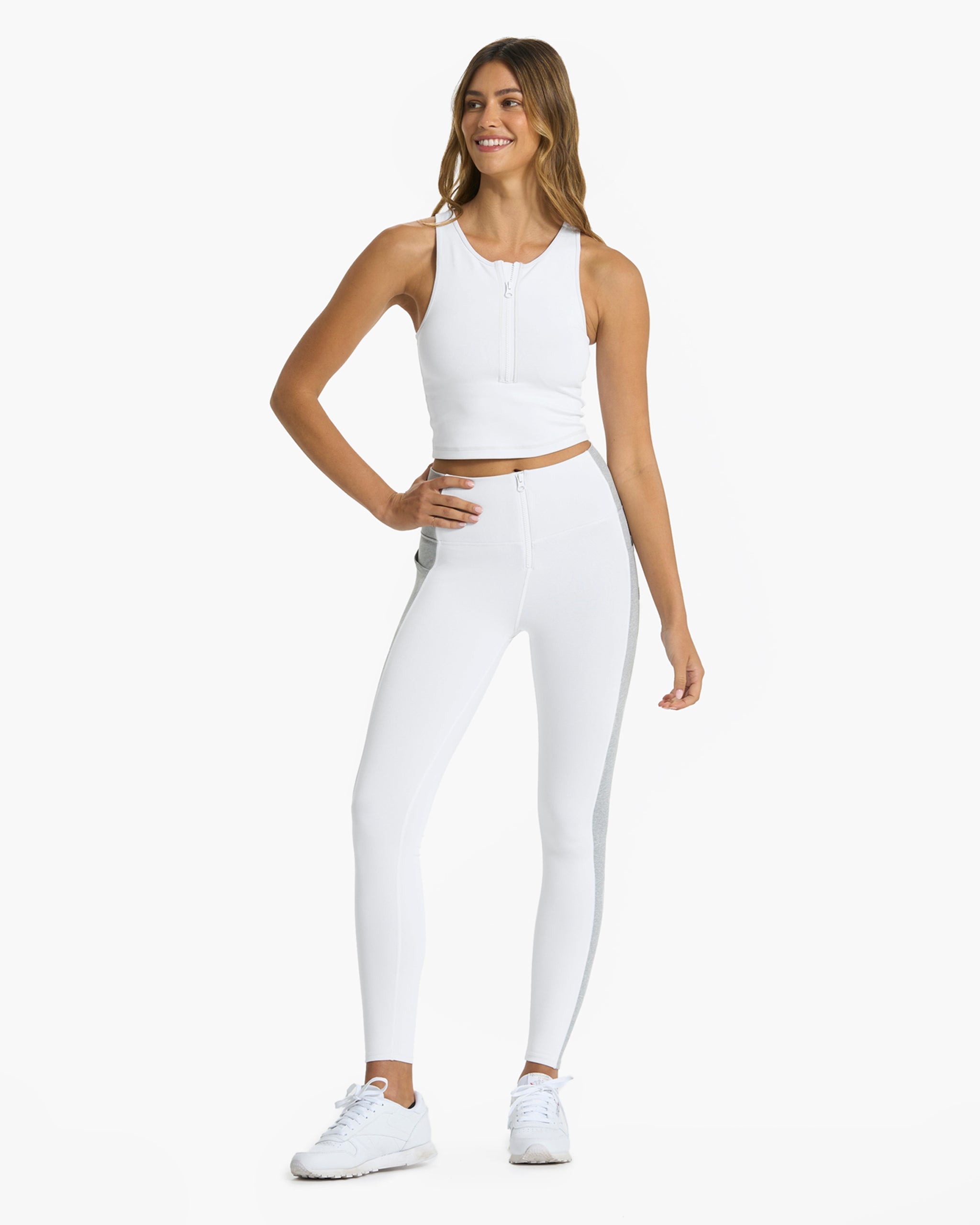 Granite Zip Tank | White