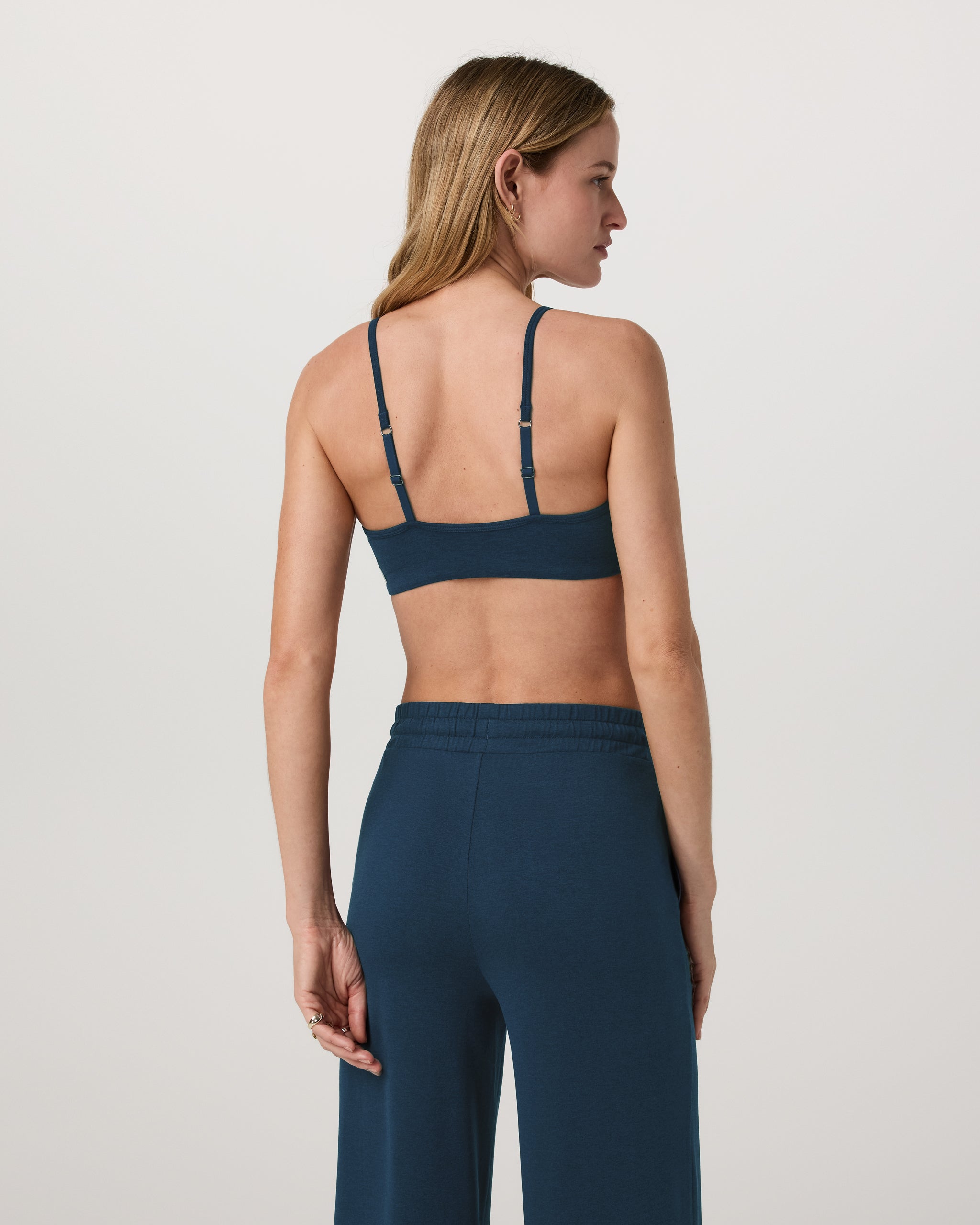 Halo Essential Bra | Blue Coast Heather