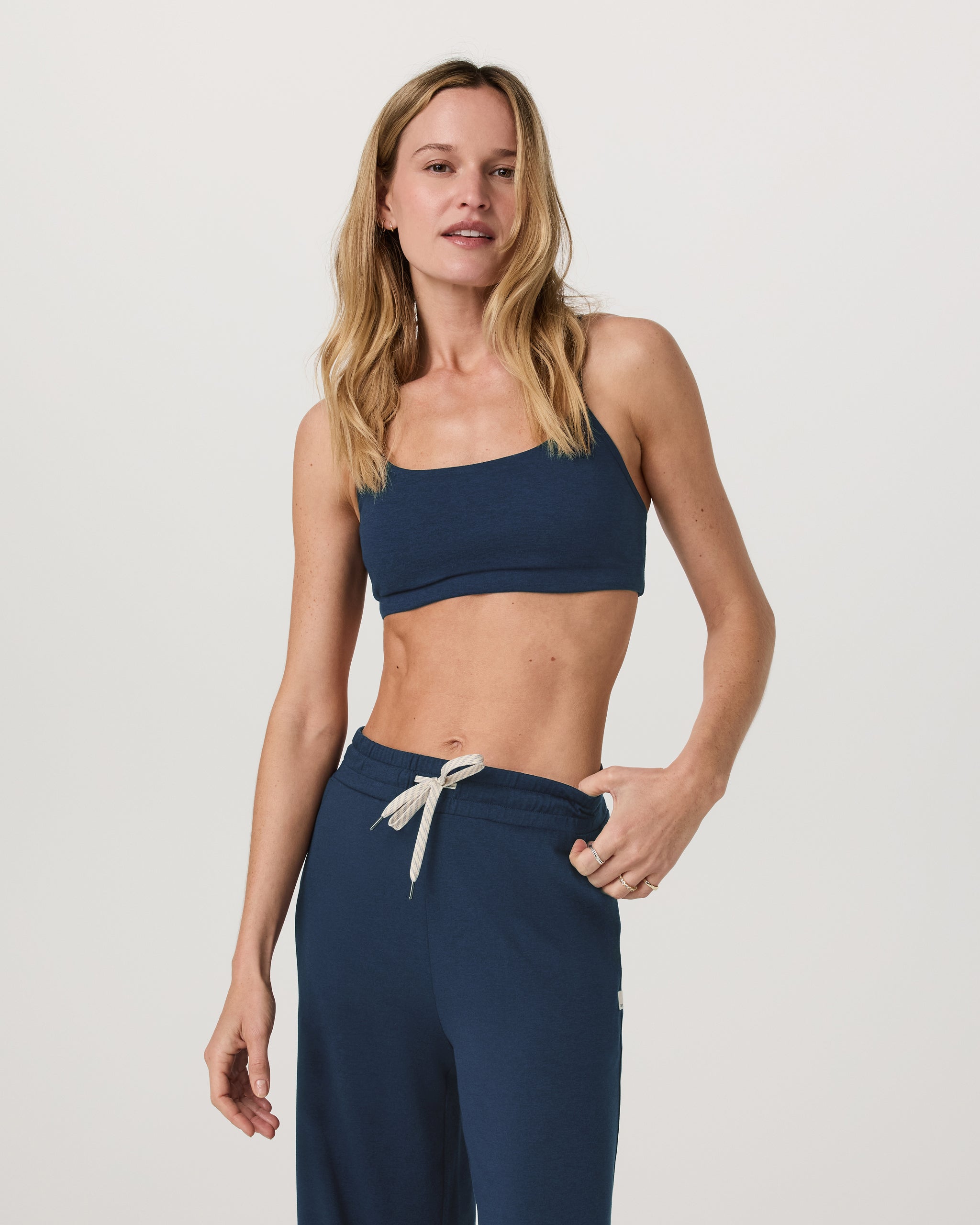 Halo Essential Bra | Blue Coast Heather