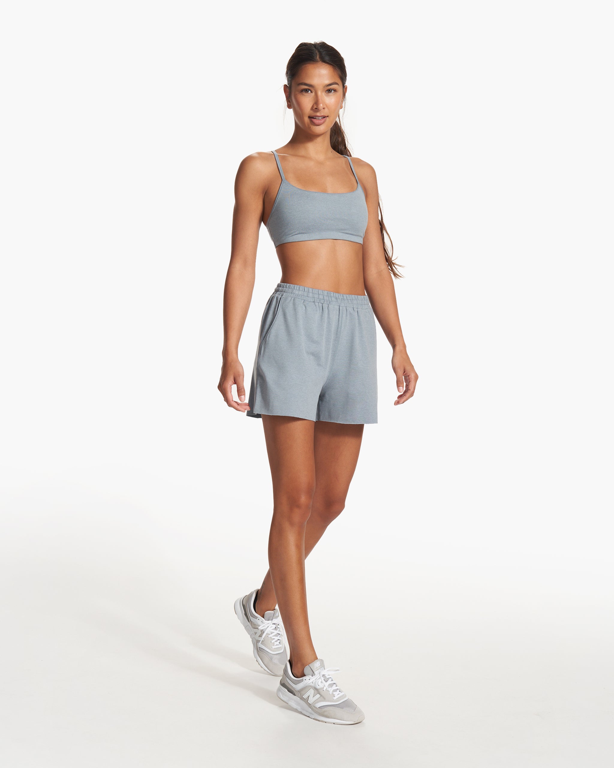 Halo Essential Bra | Flint Heather