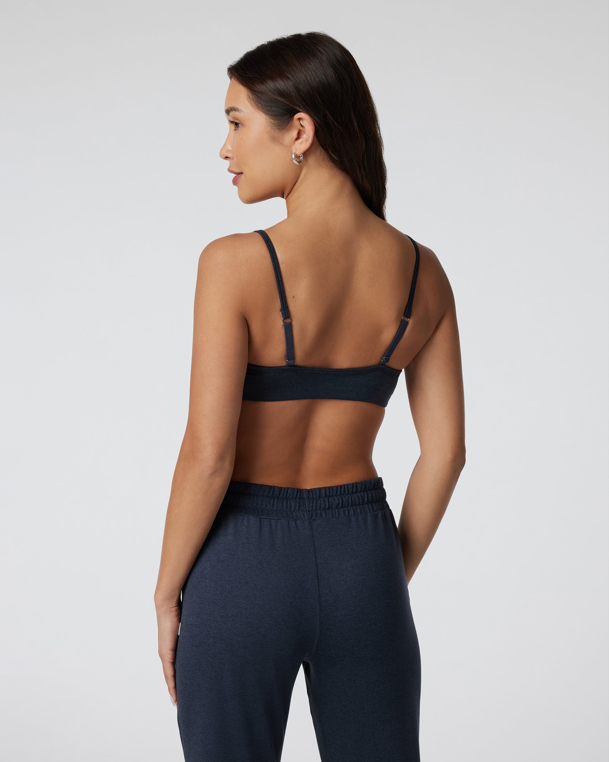 Halo Essential Bra | Midnight Heather