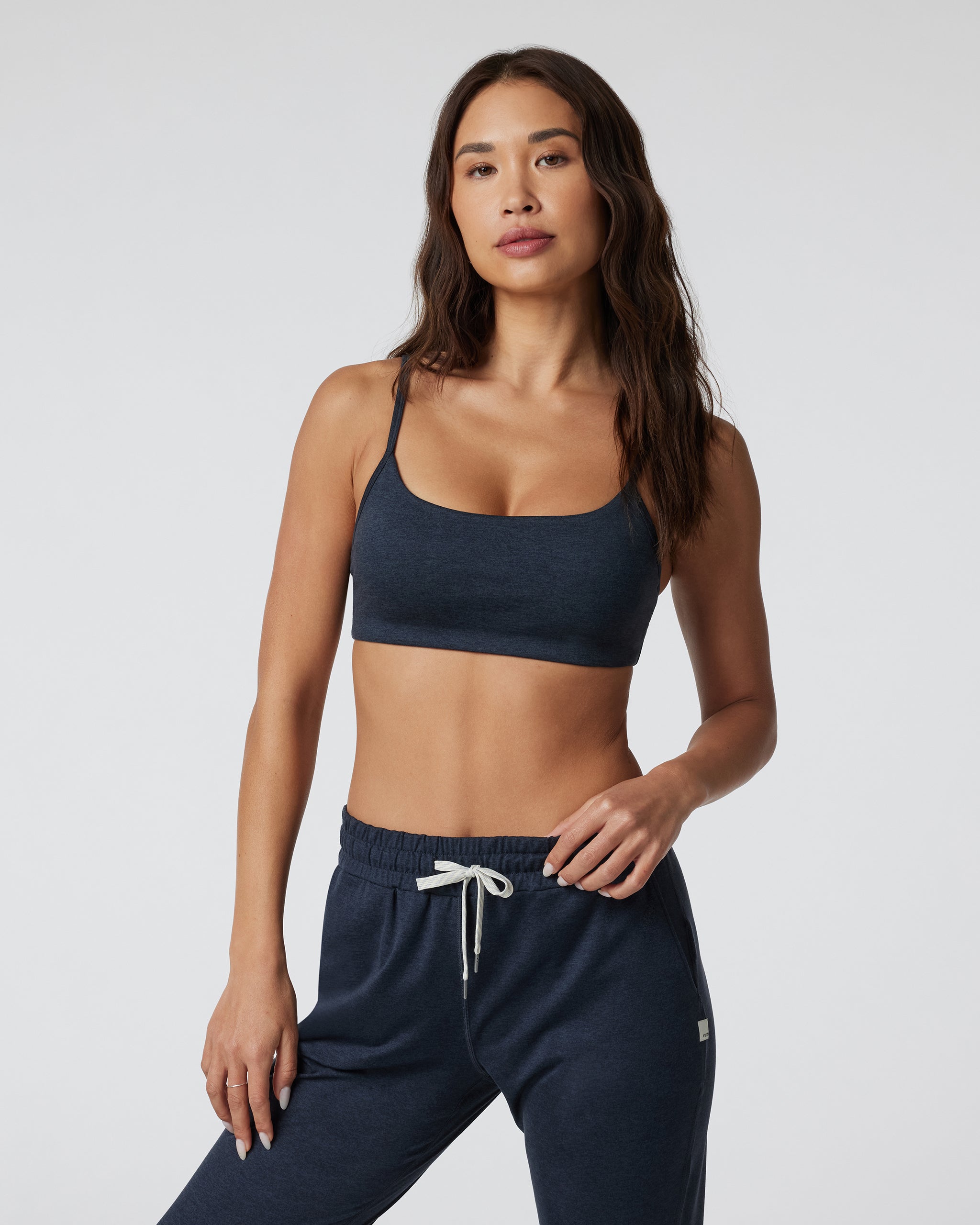 Halo Essential Bra | Midnight Heather