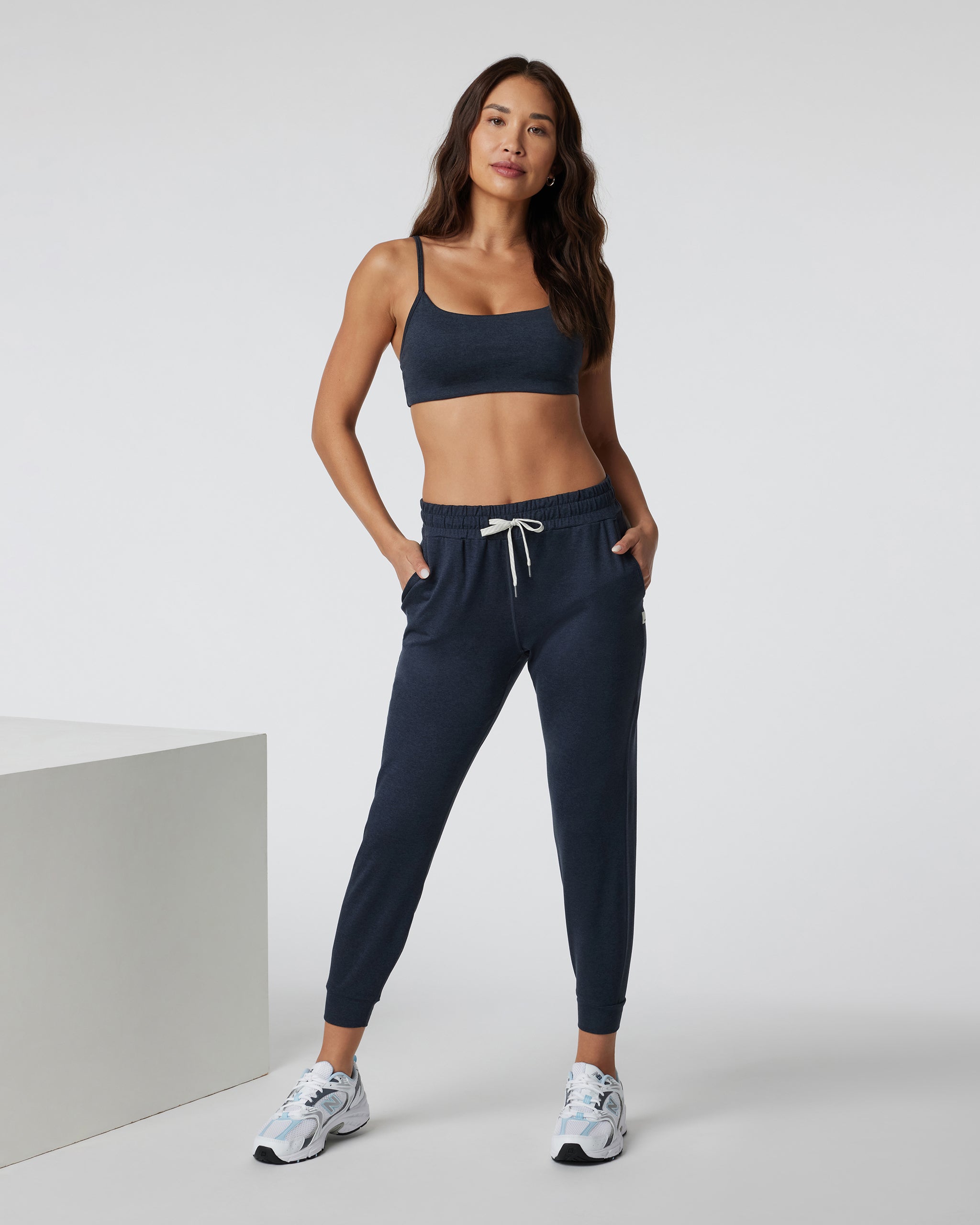 Halo Essential Bra | Midnight Heather